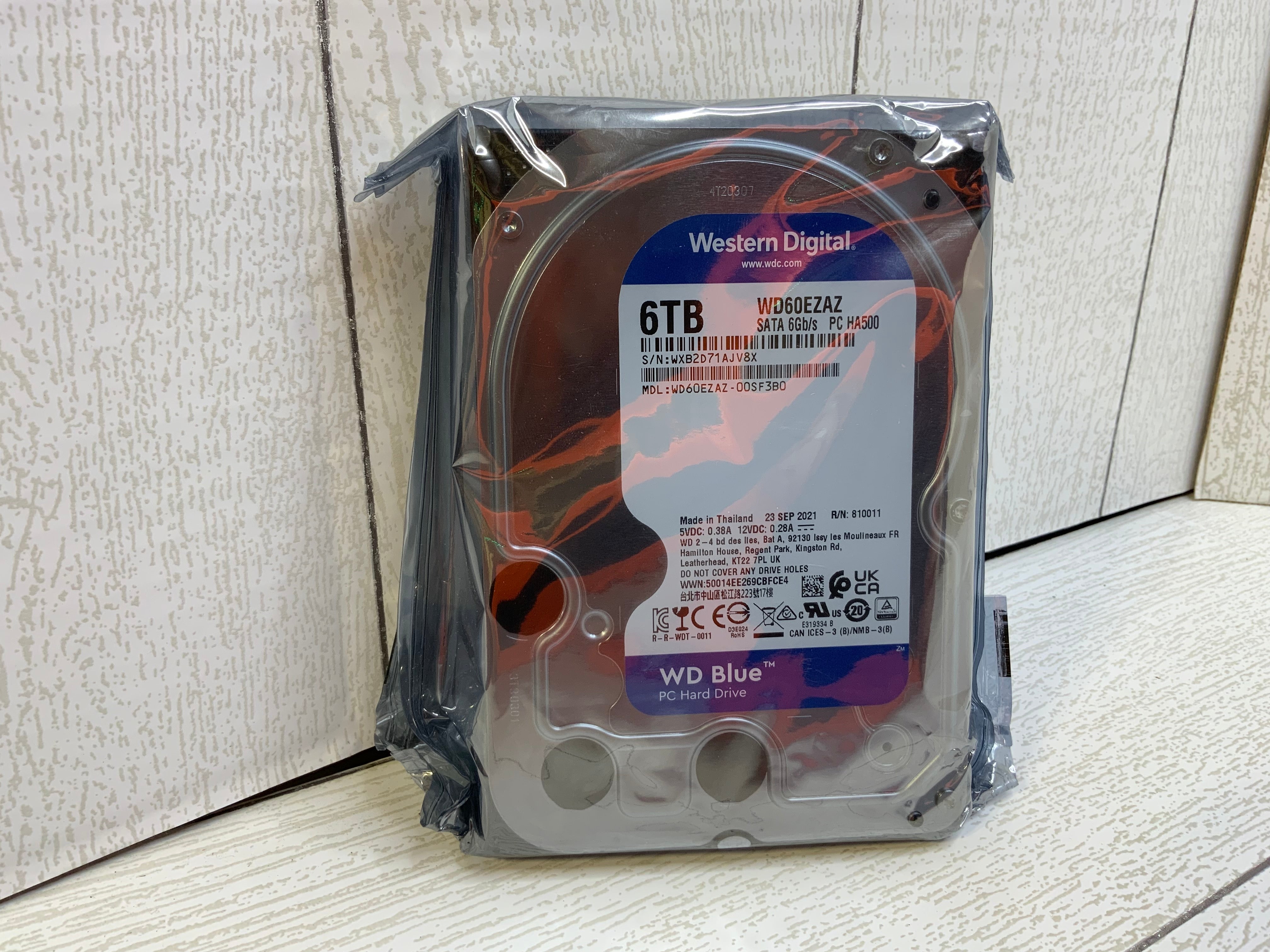 Western Digital 6TB WD Blue PC Internal Hard Drive HDD (7923675300078)