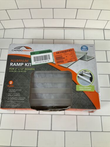 Cargo Smart Aluminum Ramp Kit | 2 Plates | For 2