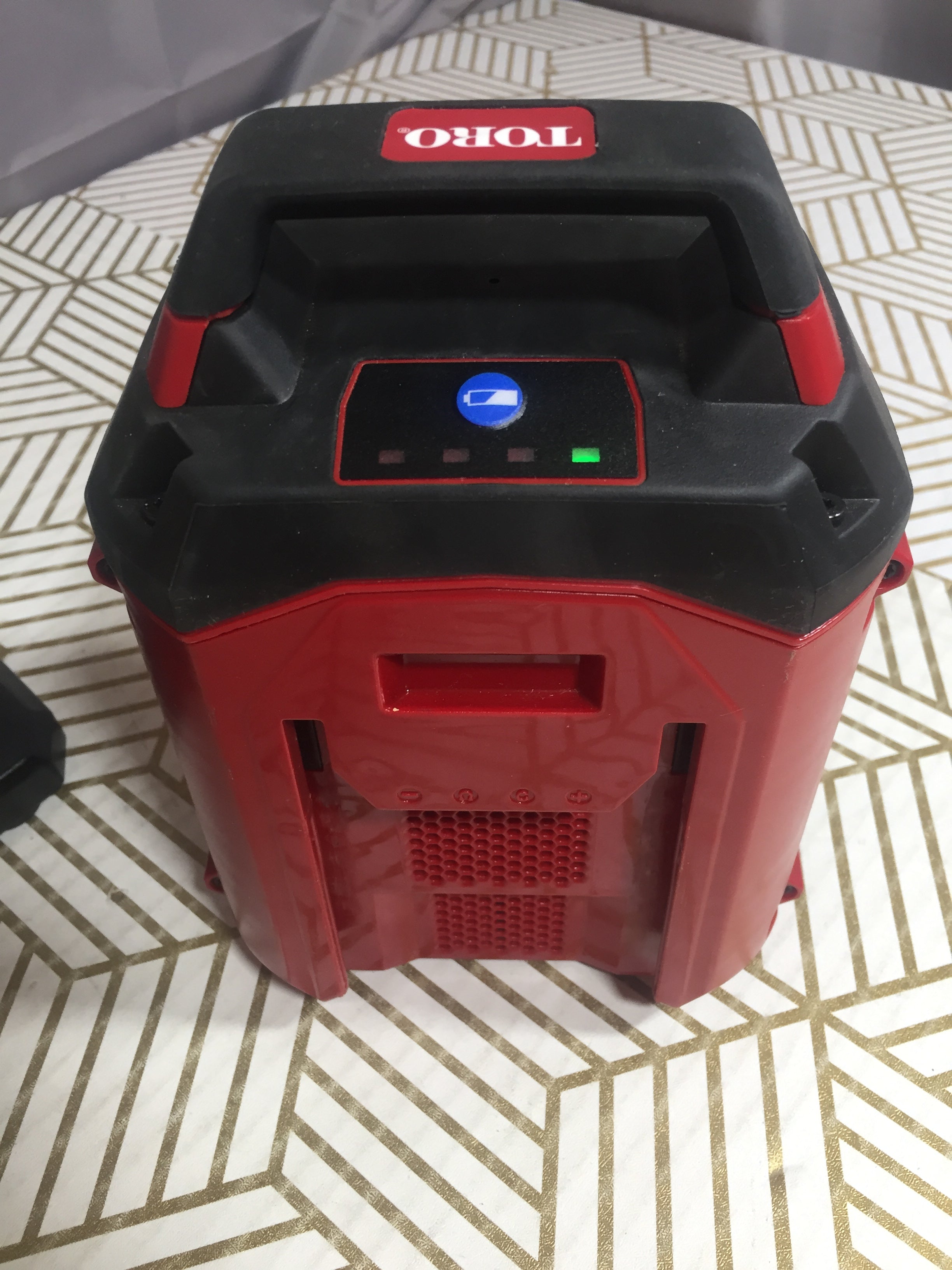 TORO Flex Force 60V Max 5.0Ah L270 Battery & Charger 88650 *TESTED* (8100487495918)