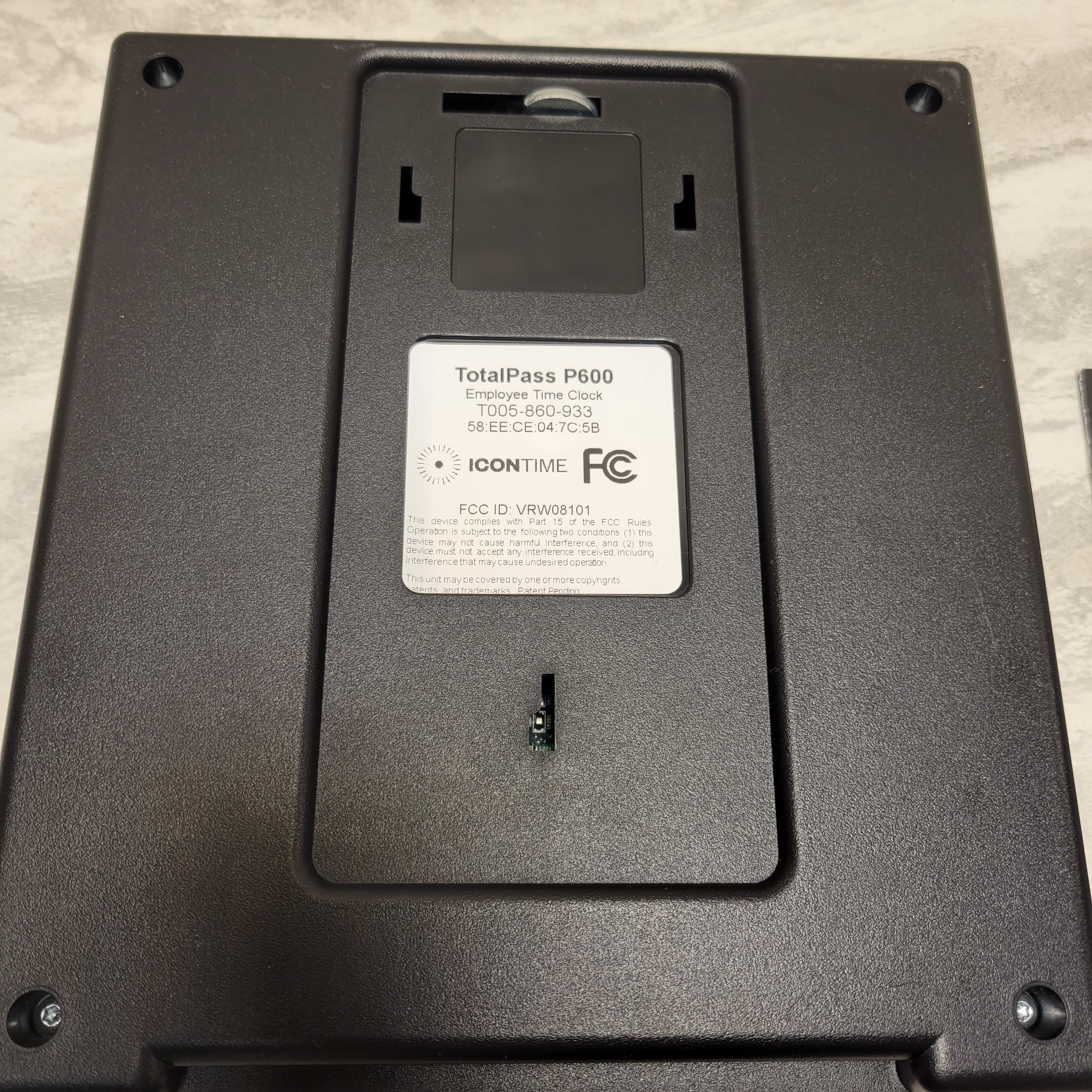 TotalPass P600 Employee Time Clock (7783405519086)