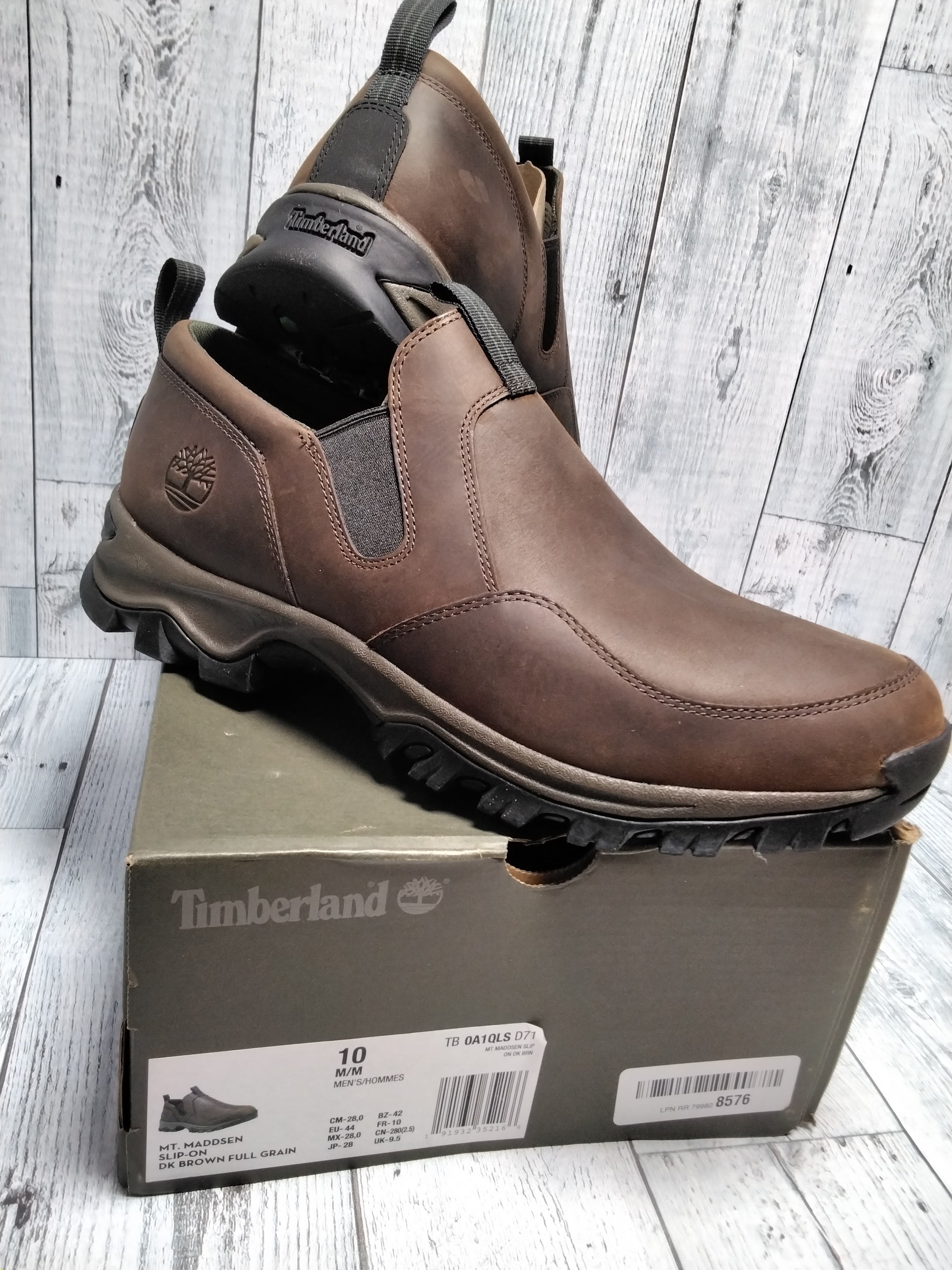Timberland Men's Mt. Maddsen Slip on Hiking Shoe, Sz 10 (7881387770094)