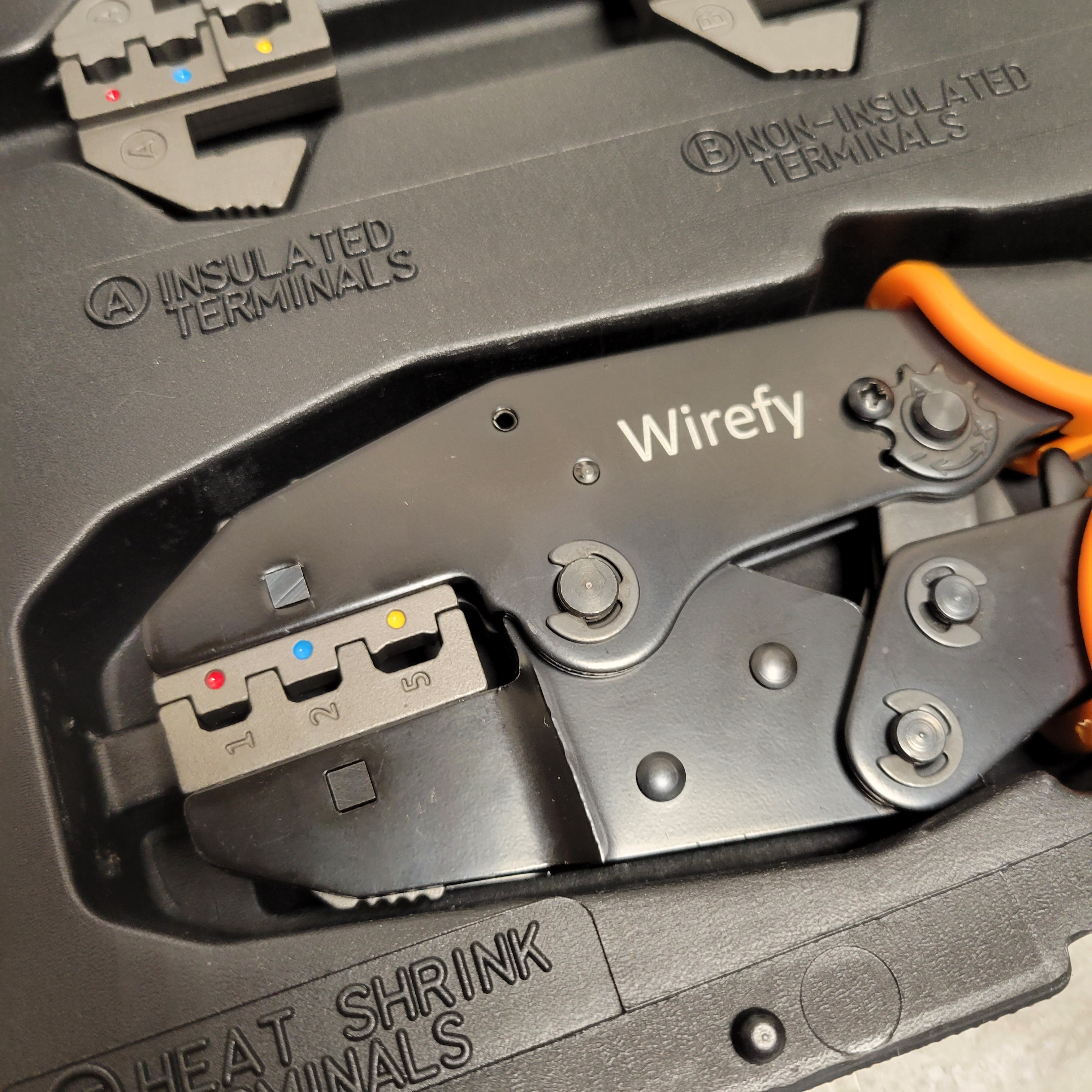 Wirefy Crimping Tool Set with Interchangeable Dies - 5 PCS (8115424329966)