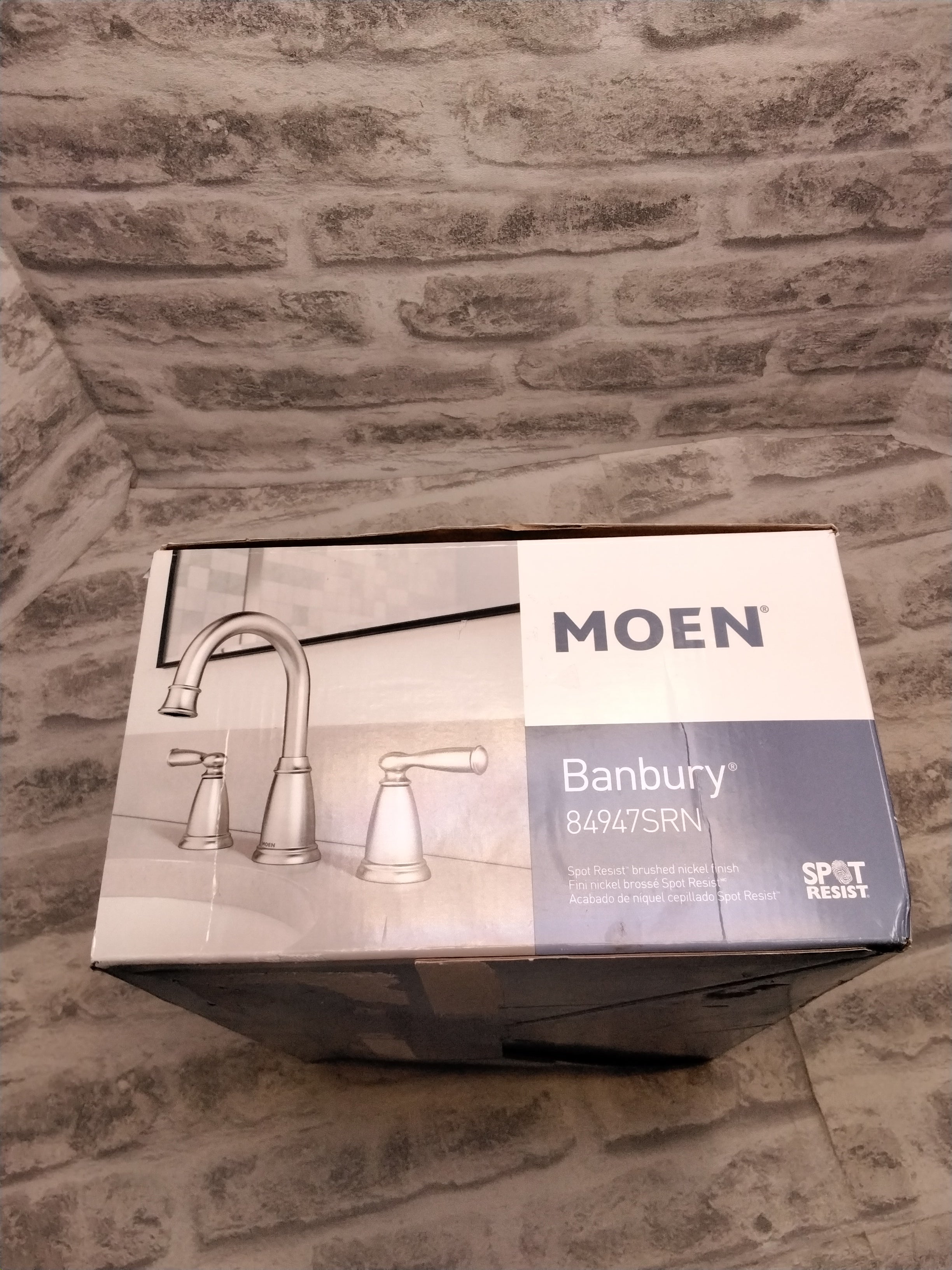Moen Banbury 8 in. Widespread Double Handle High-Arc Bathroom Faucet (7629729333486)