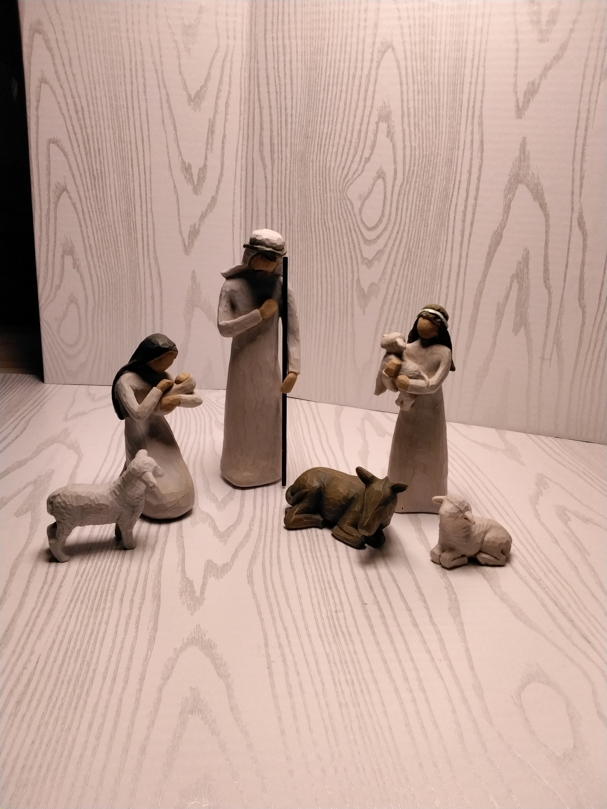 Willow Tree Nativity, Sculpted Hand-Painted Nativity Figures, 6-Piece Set (7700555366638)