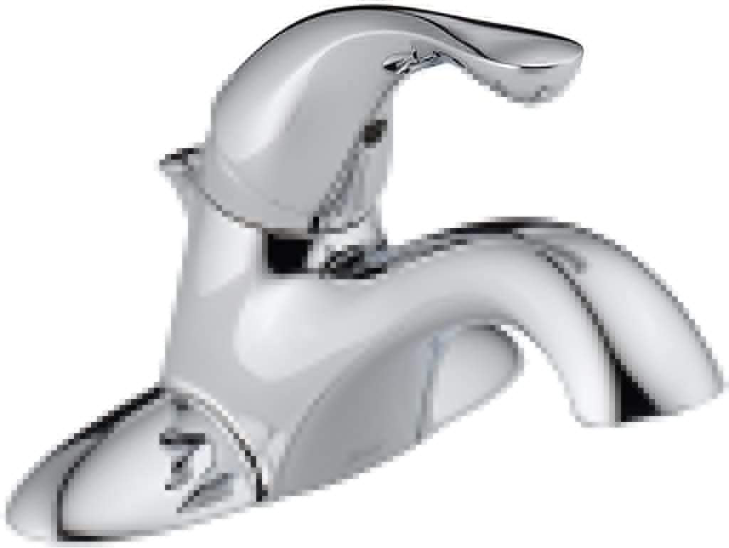 Delta 520-MPU-DST Classic Single Handle Centerset Bathroom Faucet, Chrome (7587969237230)