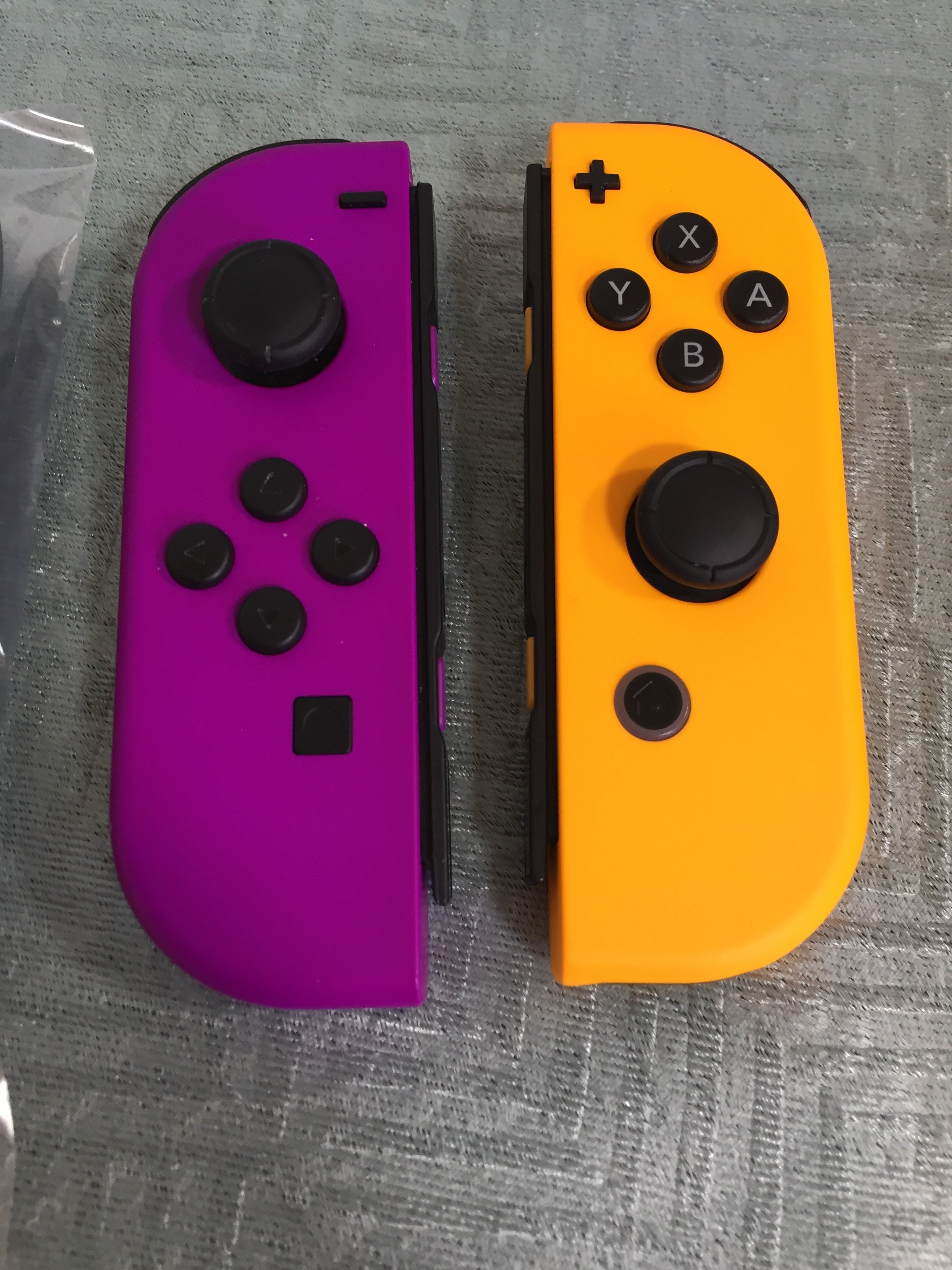 Nintendo Neon Purple/ Neon Orange Joy-Con (L-R) - Switch (7516351234286)