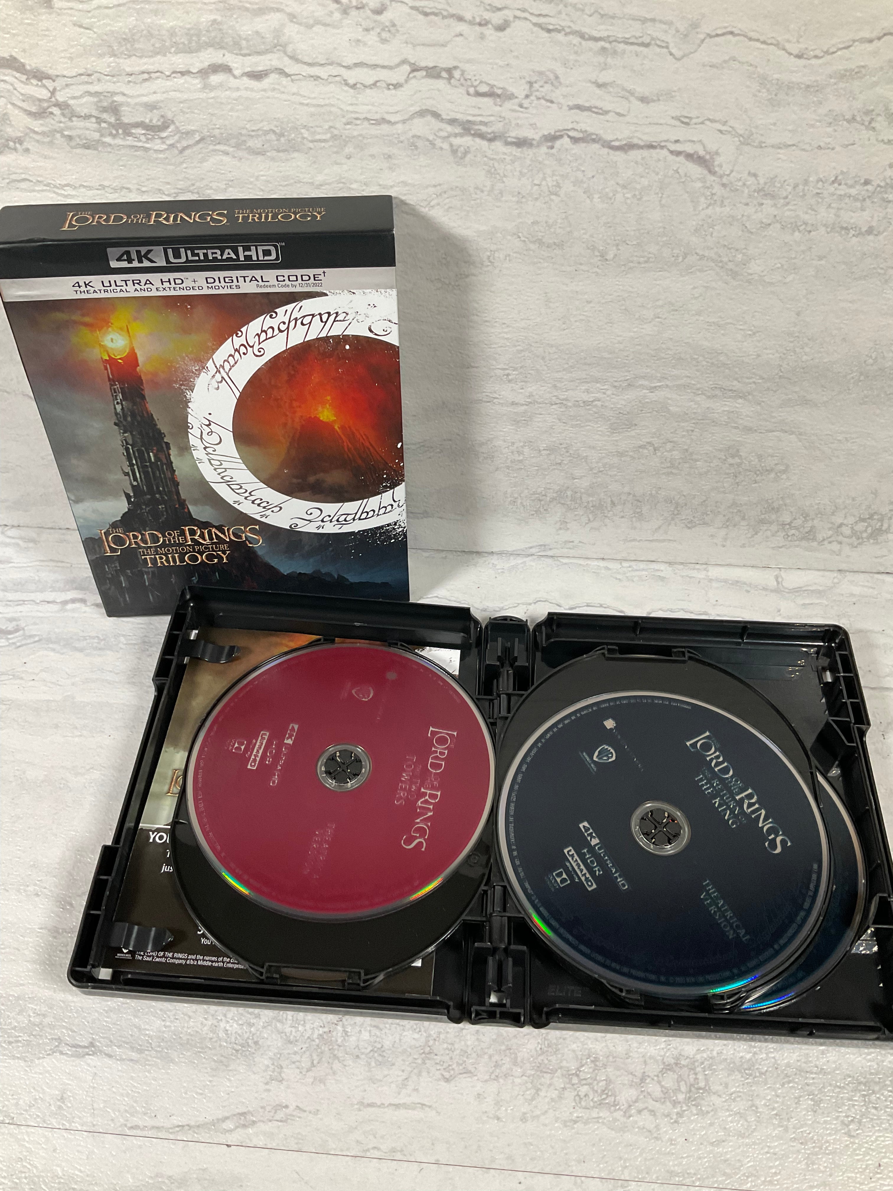 The Lord of the Rings The Motion Picture Trilogy Extended Theatrical 4K Ultra HD (6952932704439)