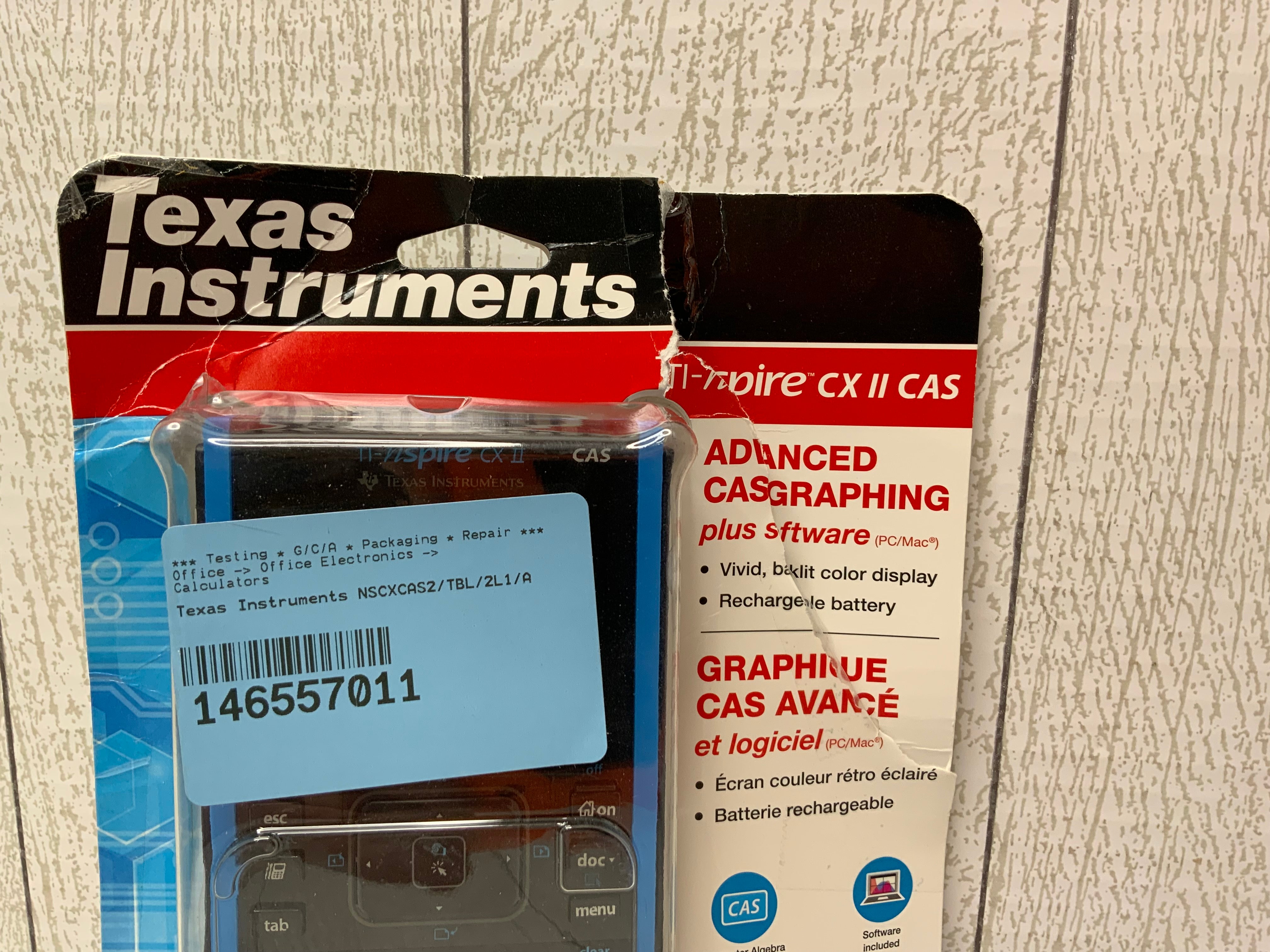 Texas Instruments TI-Nspire CX II CAS Color Graphing Calculator (7994504315118)