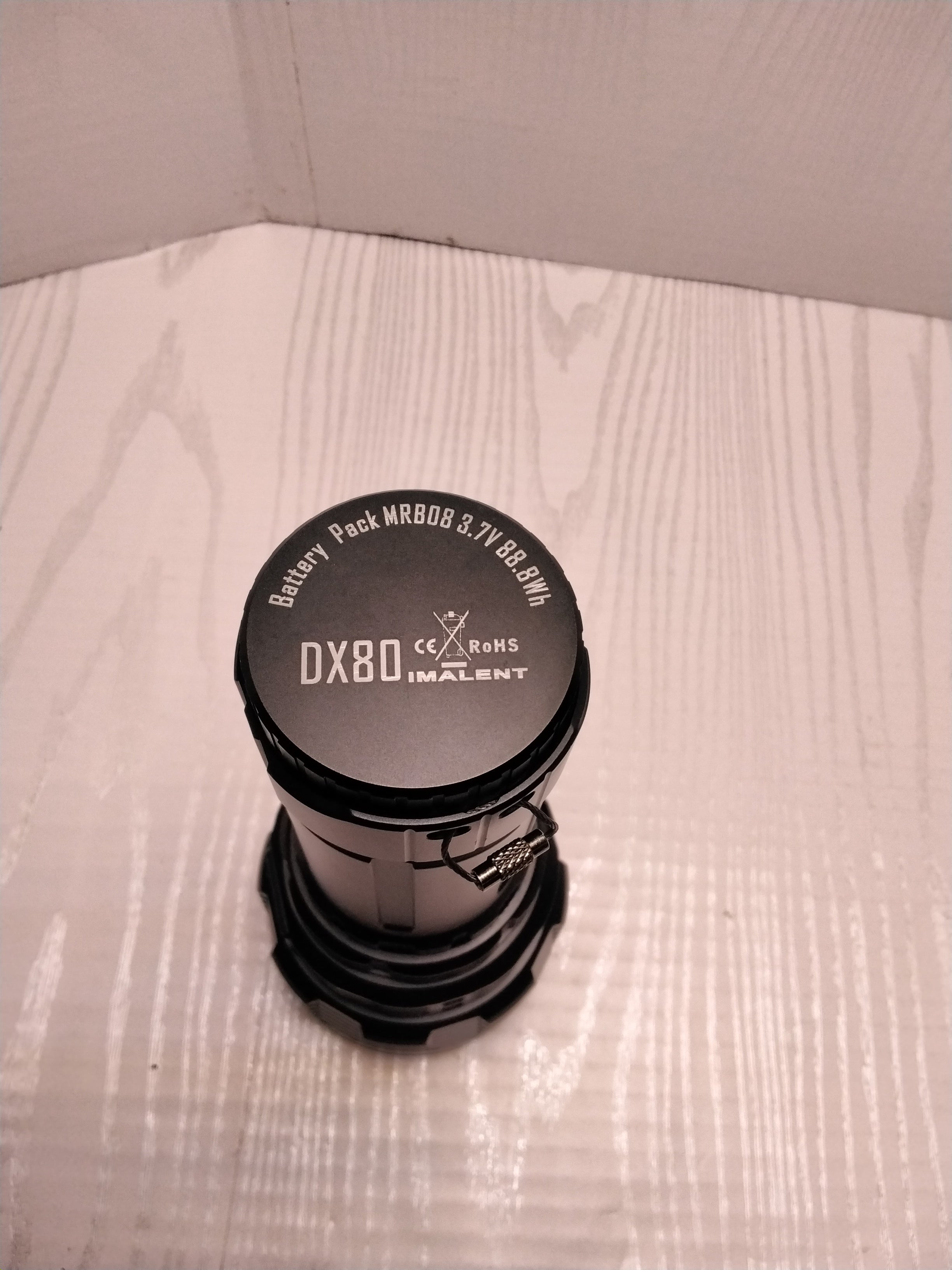 IMALENT DX80 32000 Lumens CREE XHP70 2nd Generation LED Flashlight (Black) (7745271431406)