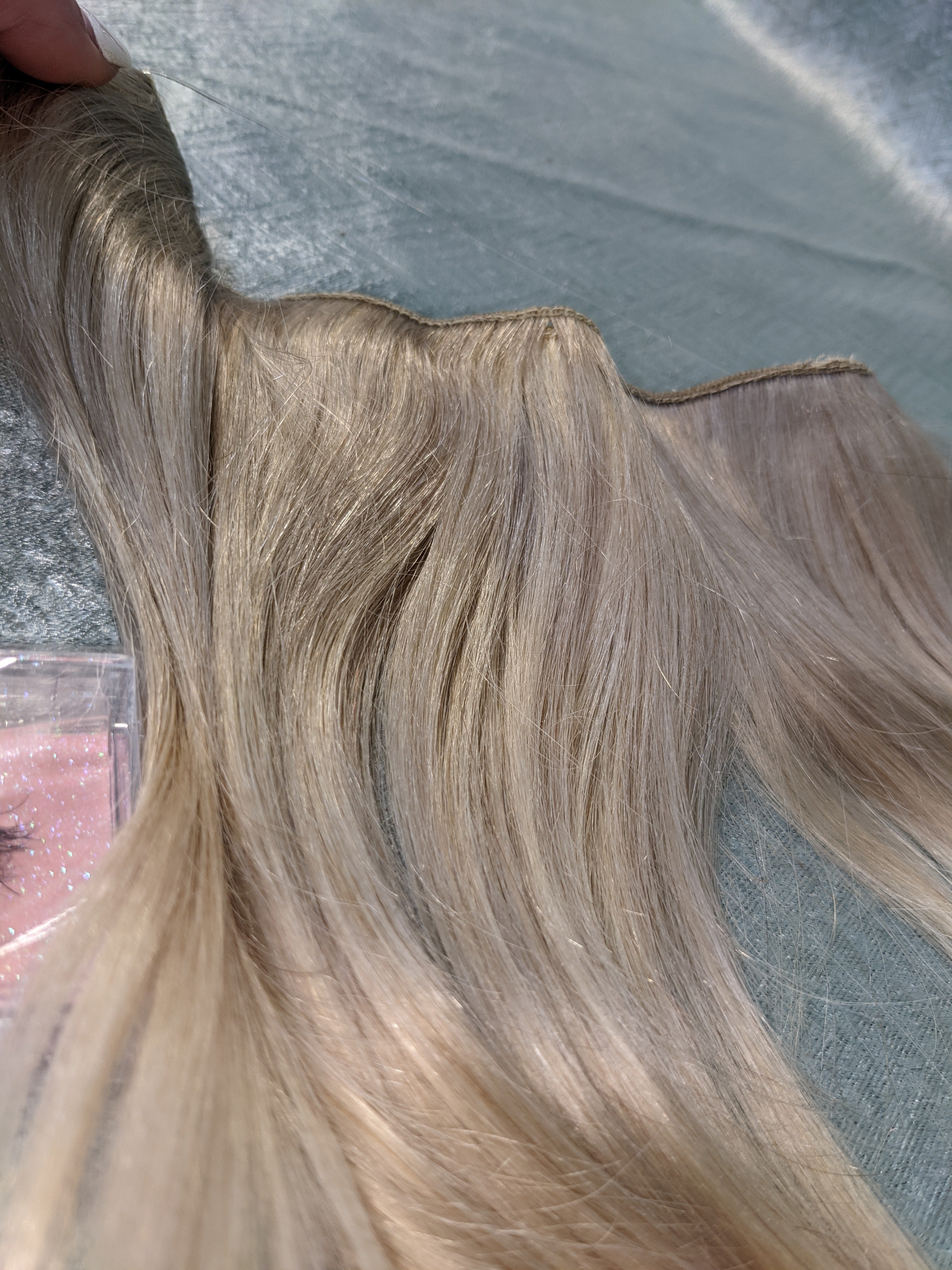HotBanana Human Hair Extensions Blonde Halo (7578957021422)