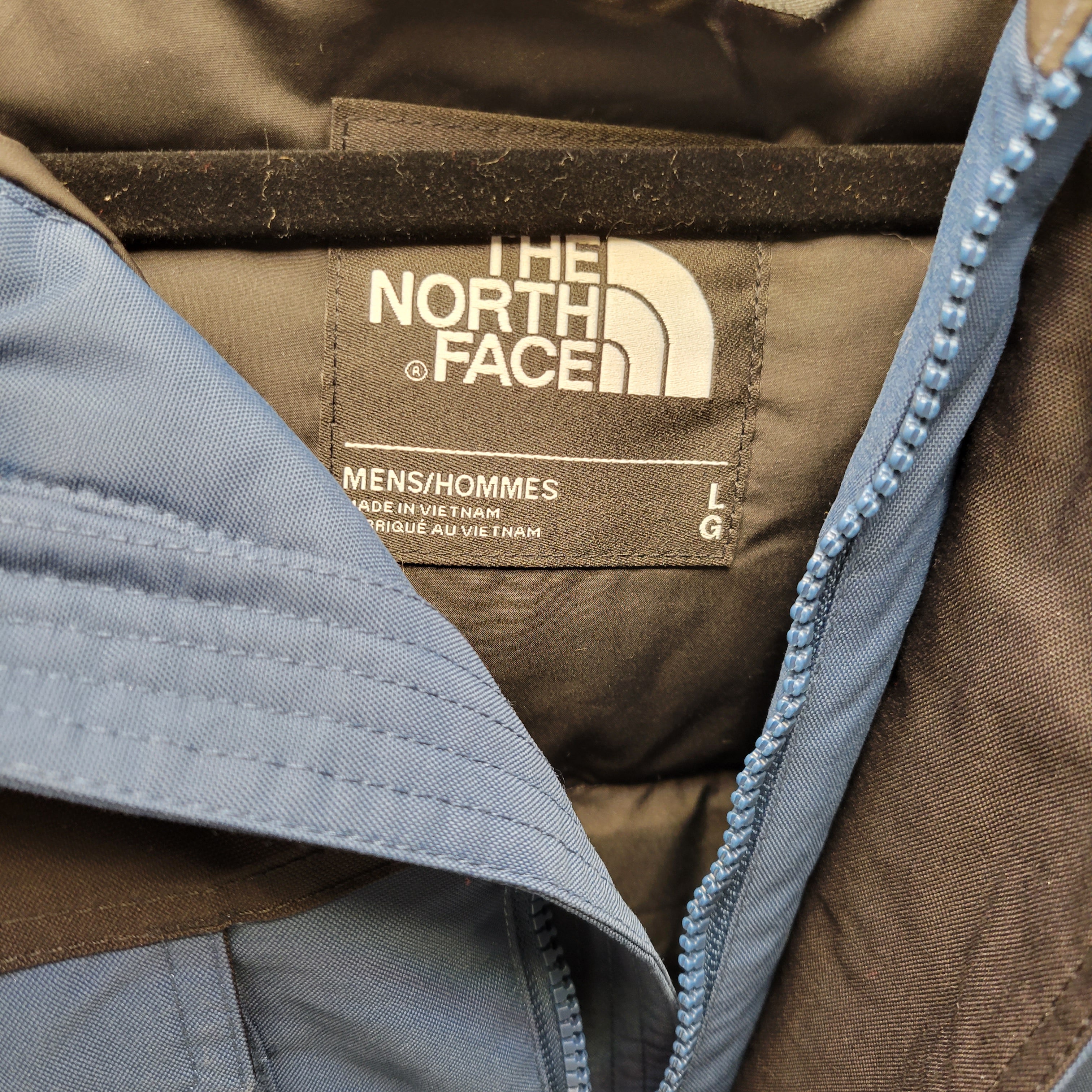 The North Face Men's Gotham Insulated Jacket III, Large Blue/Teal/Black (7624424784110)
