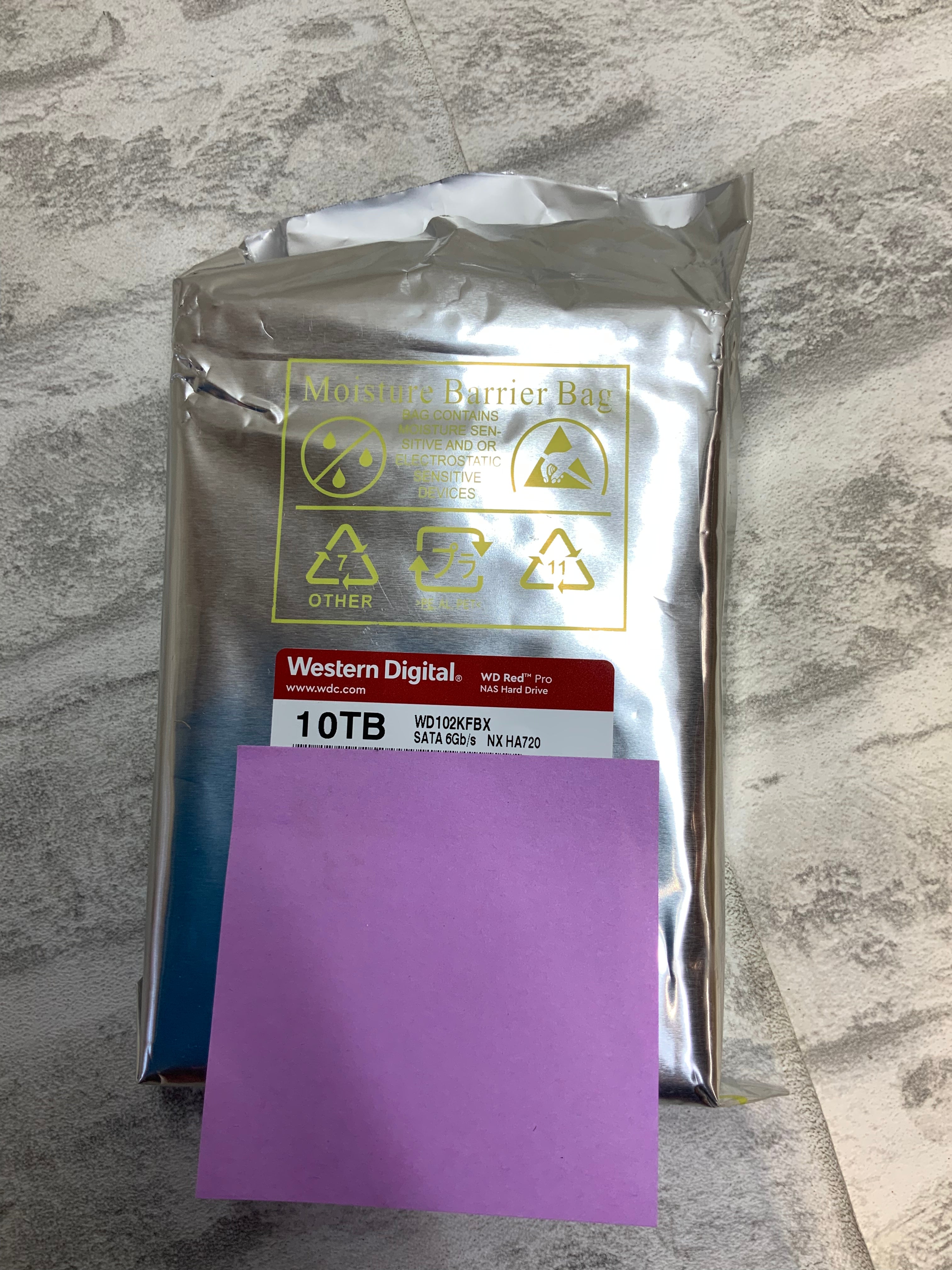 Western Digital 10TB WD Red Pro NAS Internal Hard Drive HDD (7550517412078)