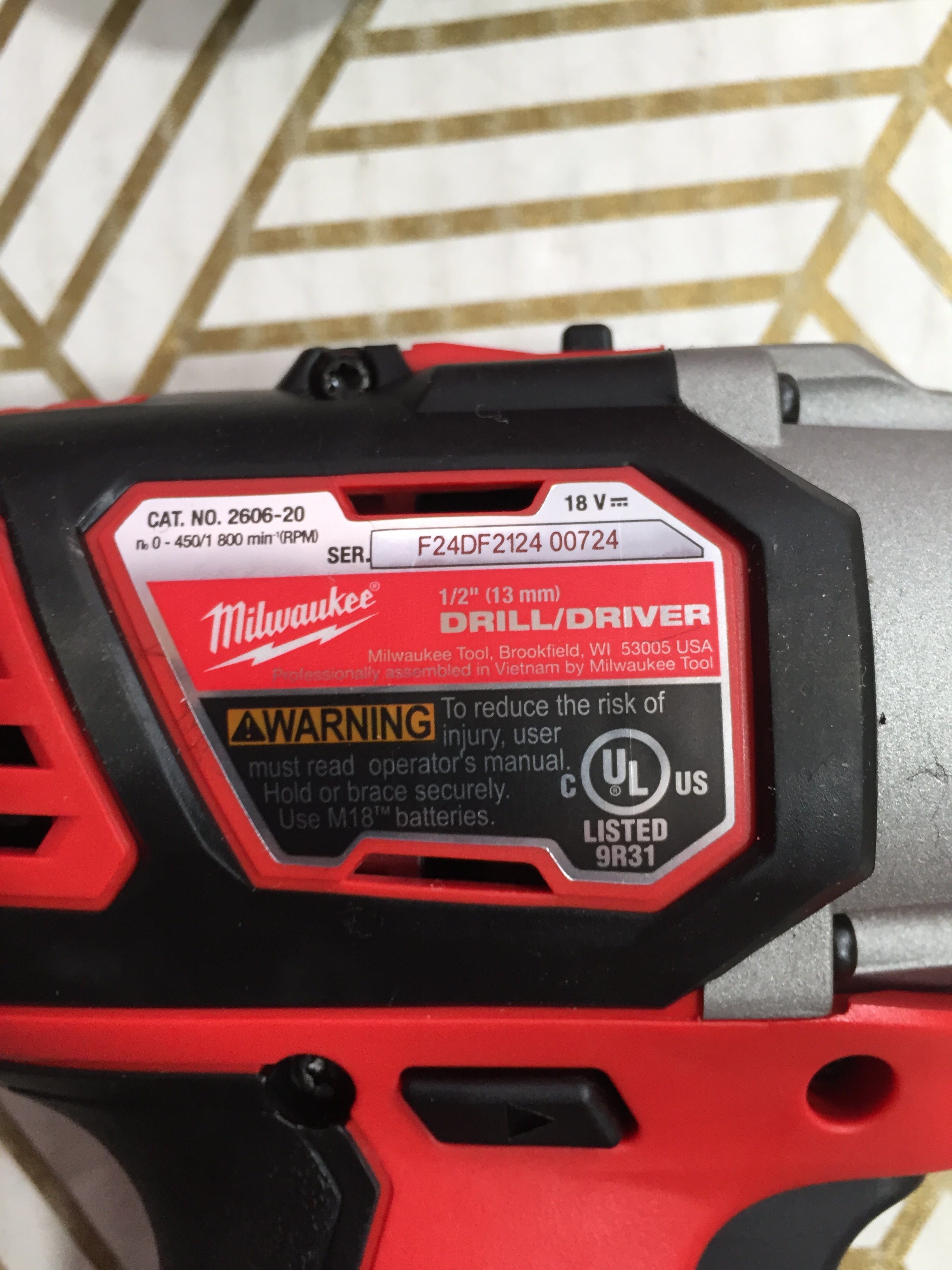 Milwaukee 1/4 Hex Impact Driver & 1/2 Drill Driver Combo Kit+(2)5.0Ah Batteries (8180259815662)