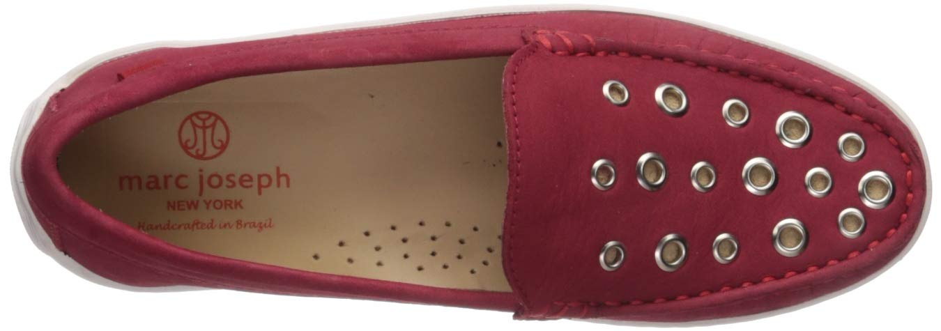 MARC JOSEPH NEW YORK Unisex-Child Leather Made in Brazil Mott Street Grommet Detail Loafer (7763771654382)
