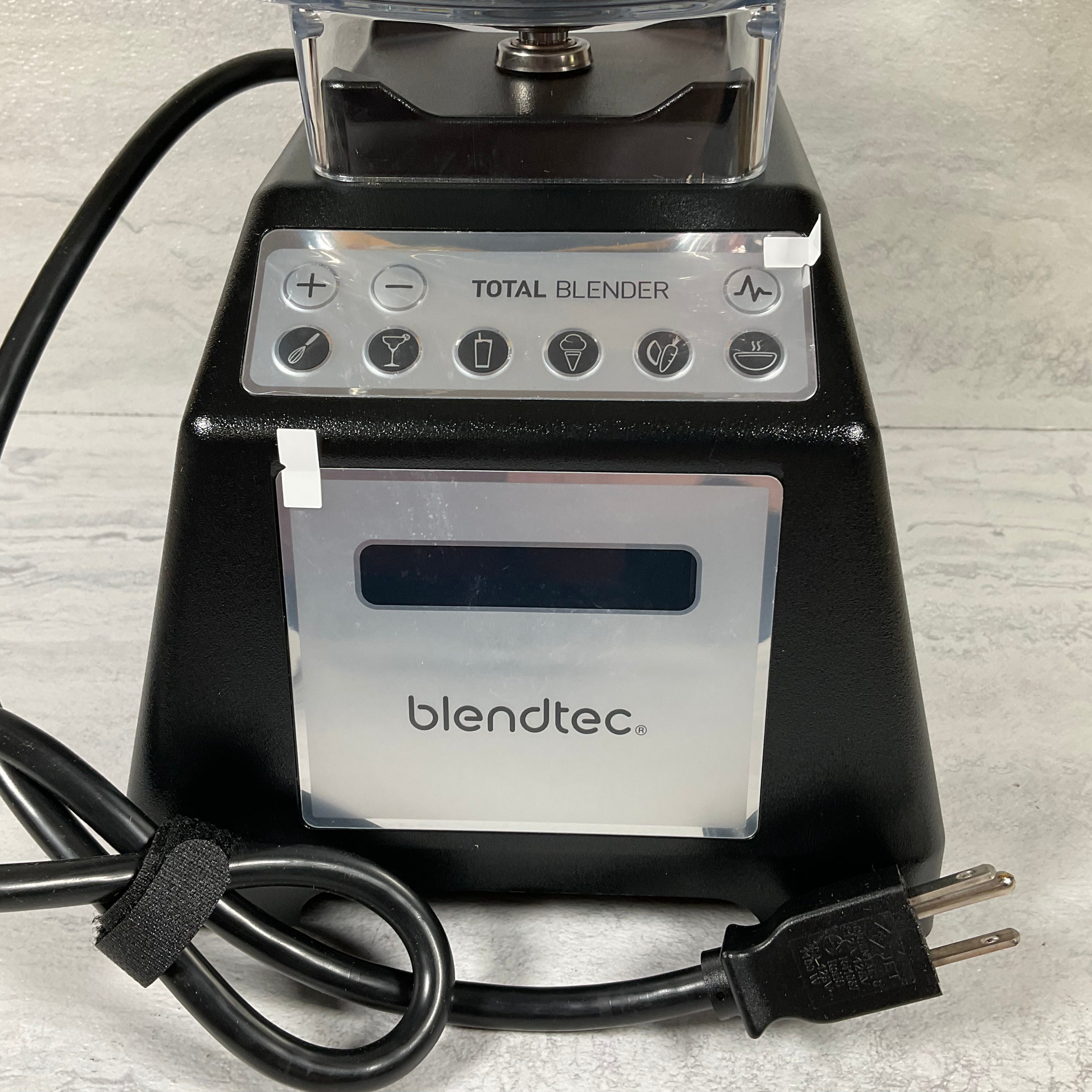 Blendtec Total Classic Original Blender - WildSide+ Jar (90 oz)- Black (7007802458295)