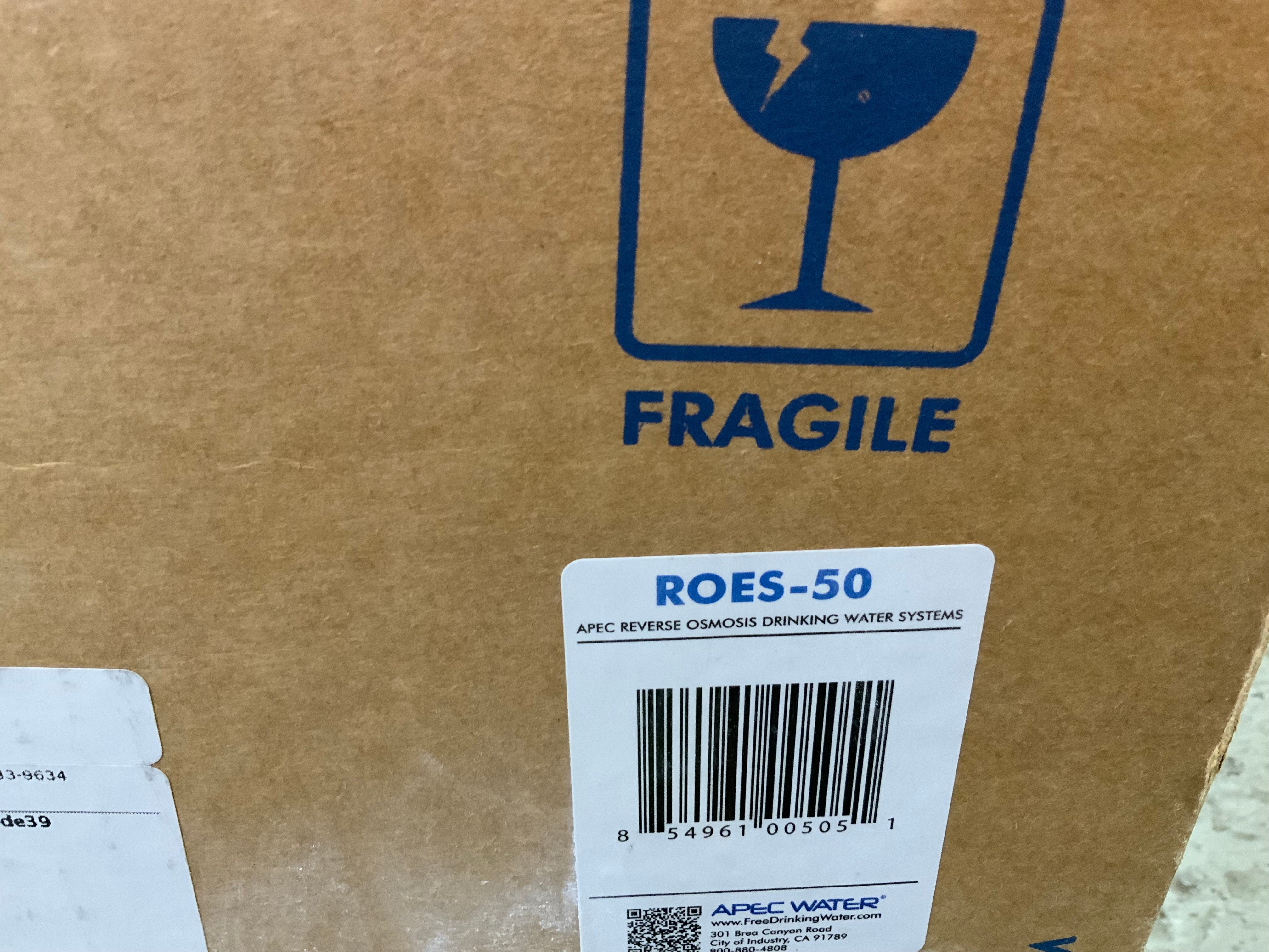 APEC Water Systems ROES50 5Stage Certified Ultra Safe Filter System