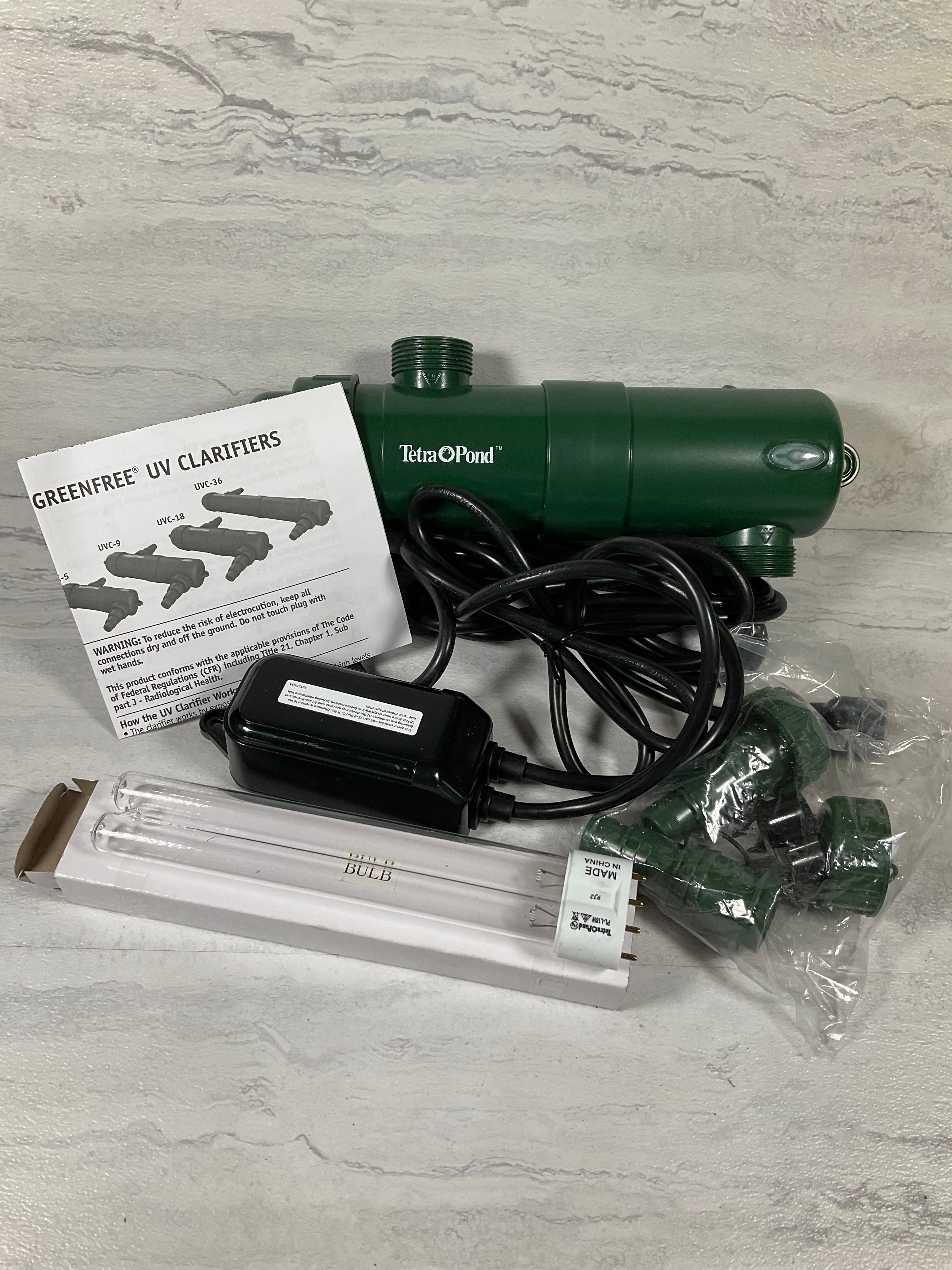 TetraPond UVC-18 GreenFree UV Clarifiers, Up To 4400 Gallons, 18-Watt (6979552215223)