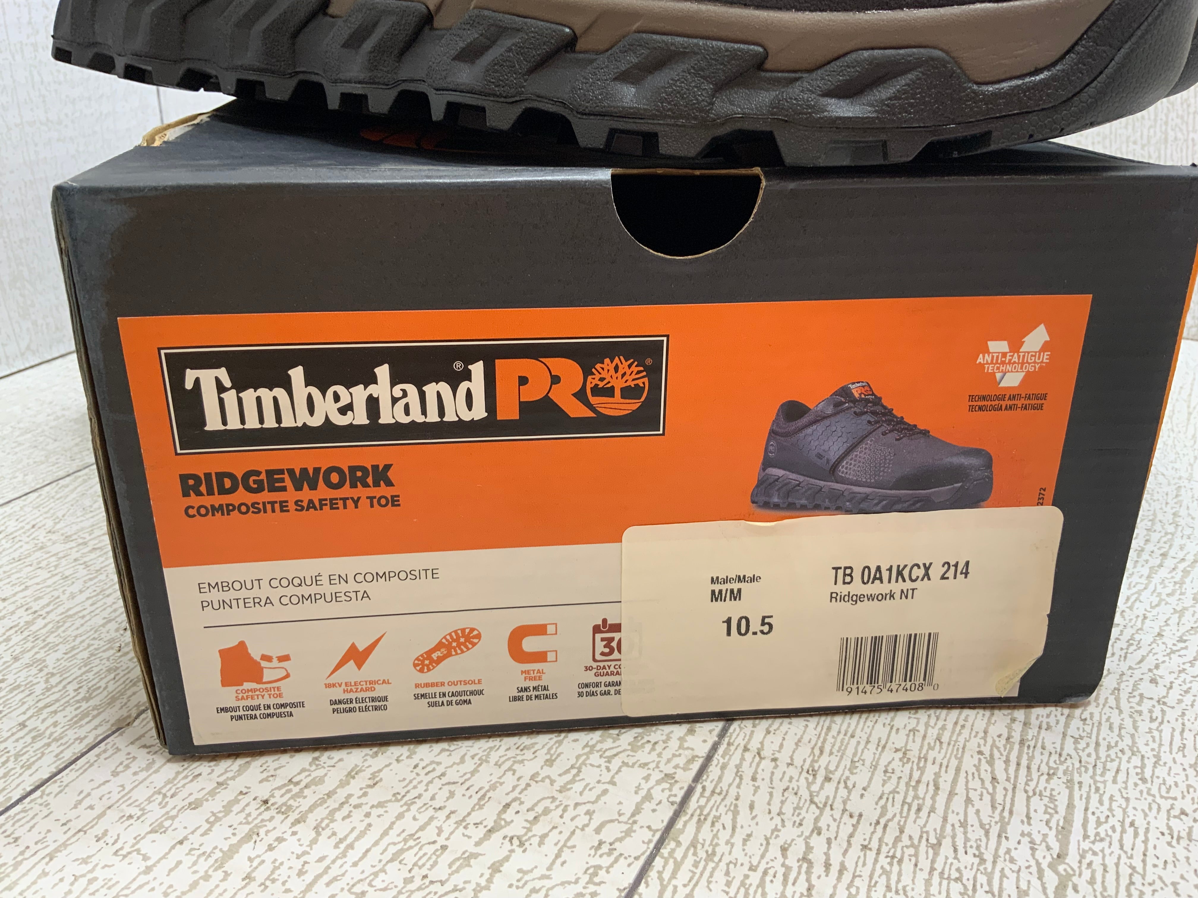 Timberland PRO Mens Ridgework Composite Safety Toe Waterproof Low **Size 10.5** (8041966272750)