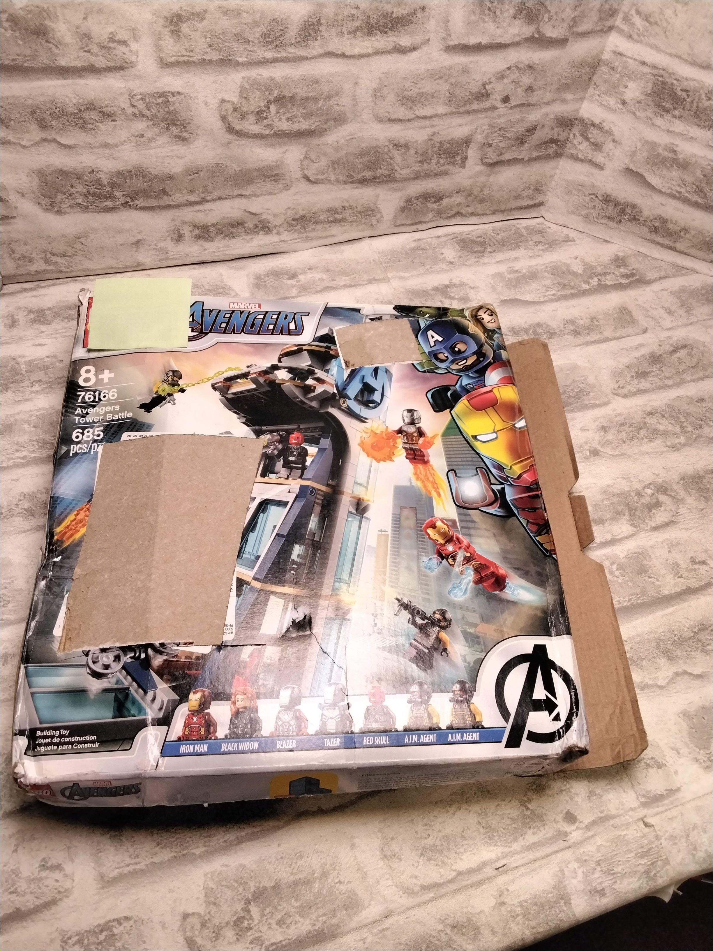 LEGO Marvel Avengers: Avengers Tower Battle 76166 (685 Pieces) (7679209865454)