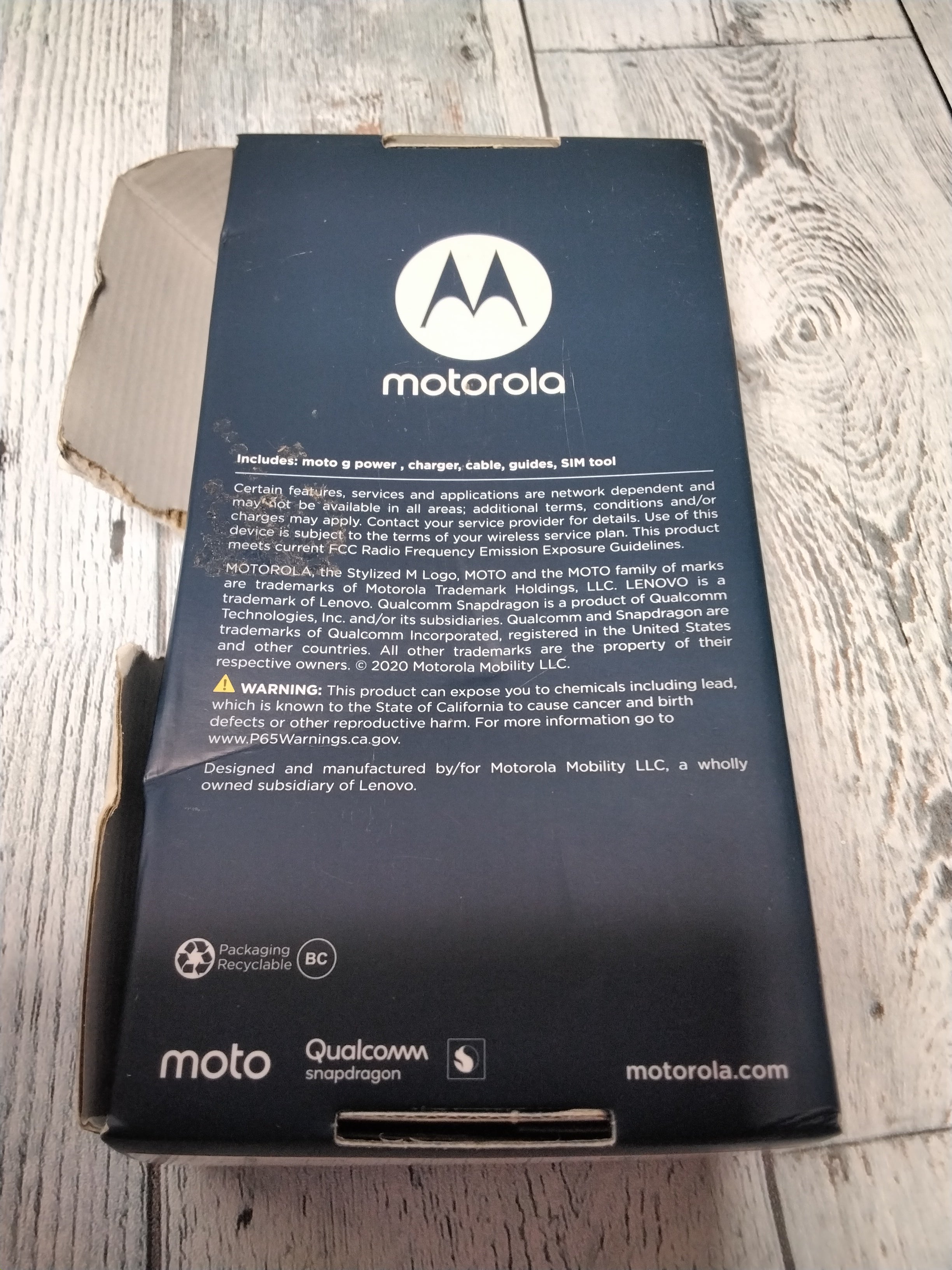 Moto G Power | 2021 | 3-Day battery | Unlocked | 32GB | 48MP Camera | Silver (7762983059694)