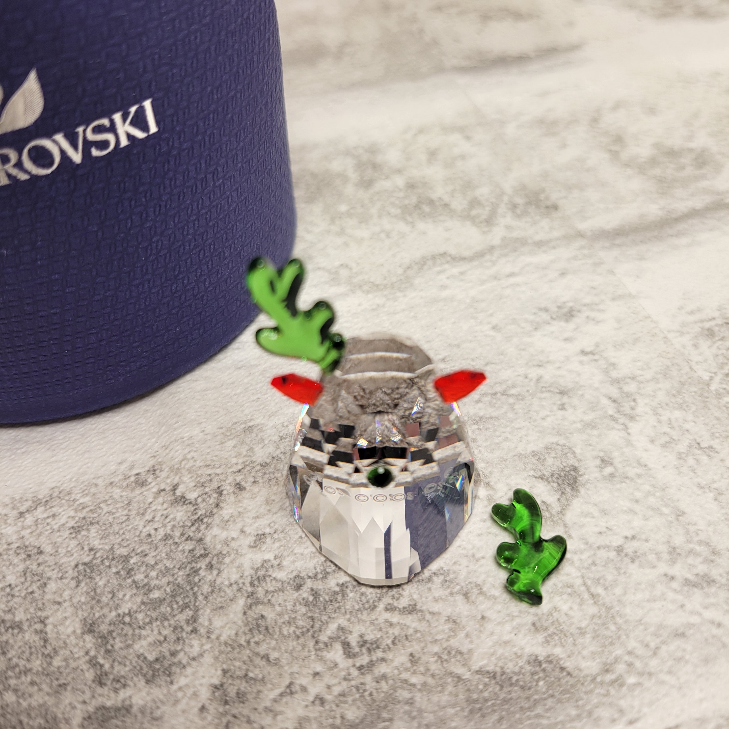 SWAROVSKI Holiday Cheers Crystal Reindeer, Small (7590333612270)