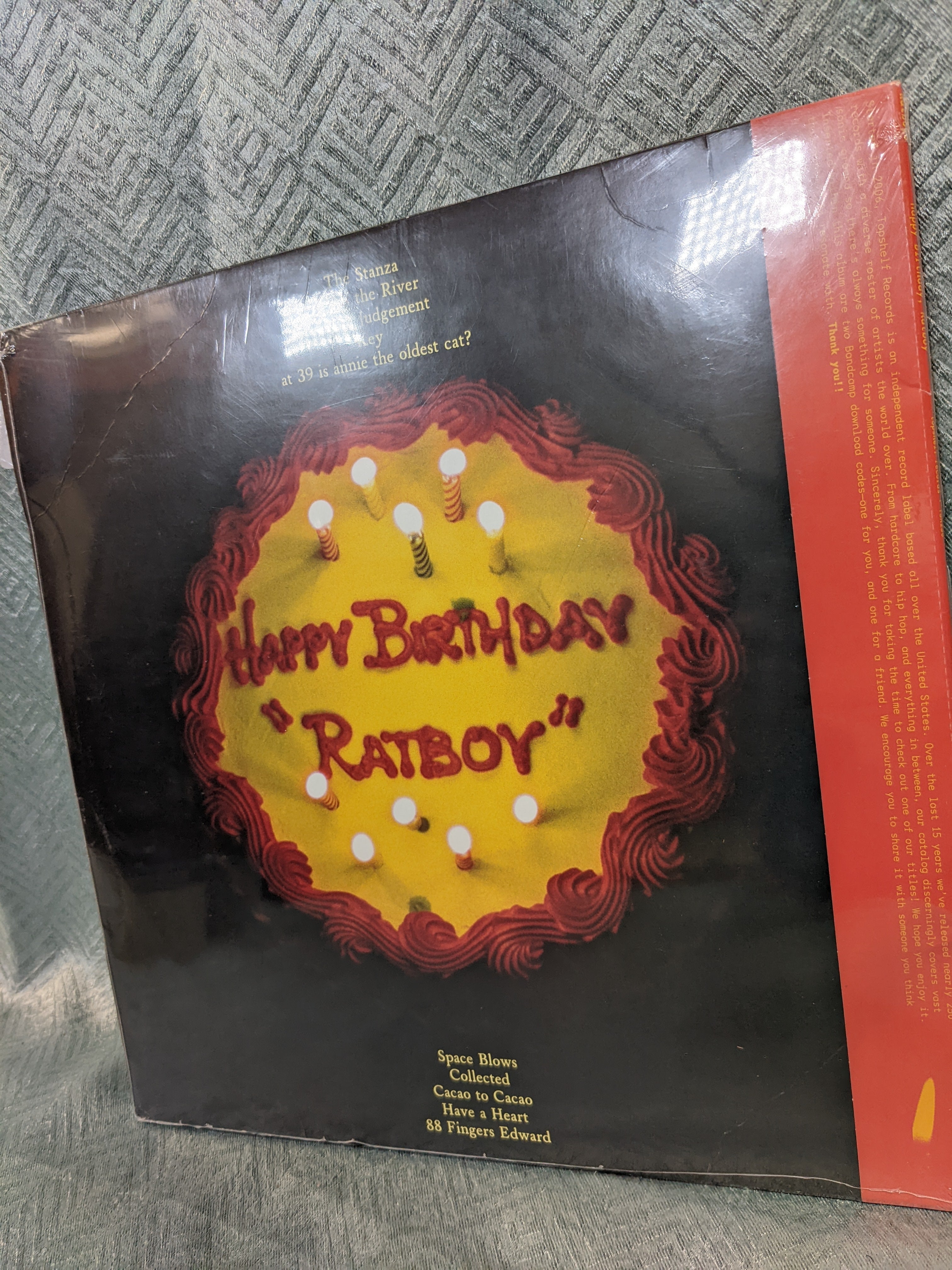 Happy Birthday, Ratboy BLACK & MAROON GALAXY (7580017983726)