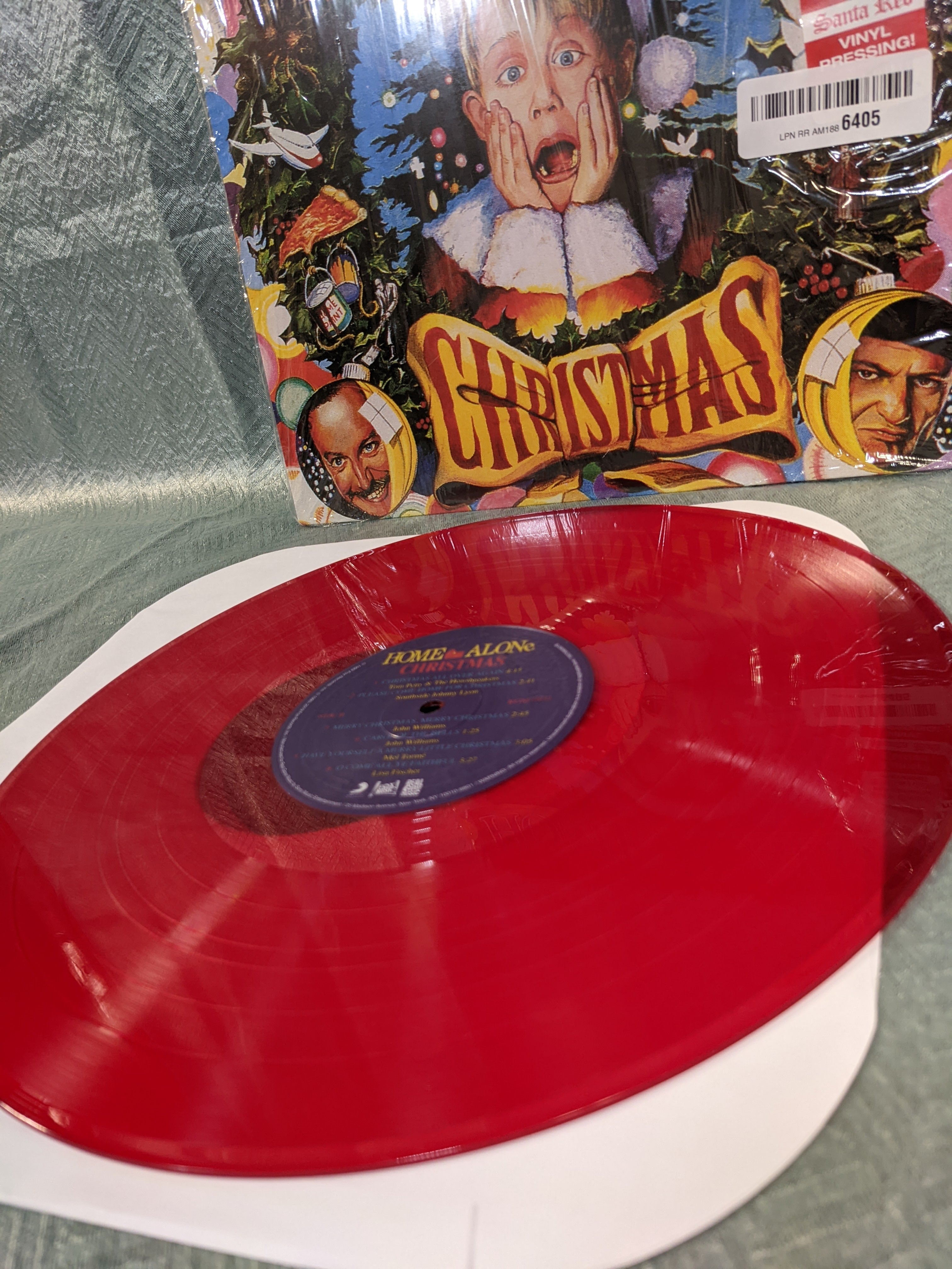 Home Alone Christmas - Exclusive Limited Edition Christmas Slush Colored Vinyl Soundtrack LP (7579983577326)