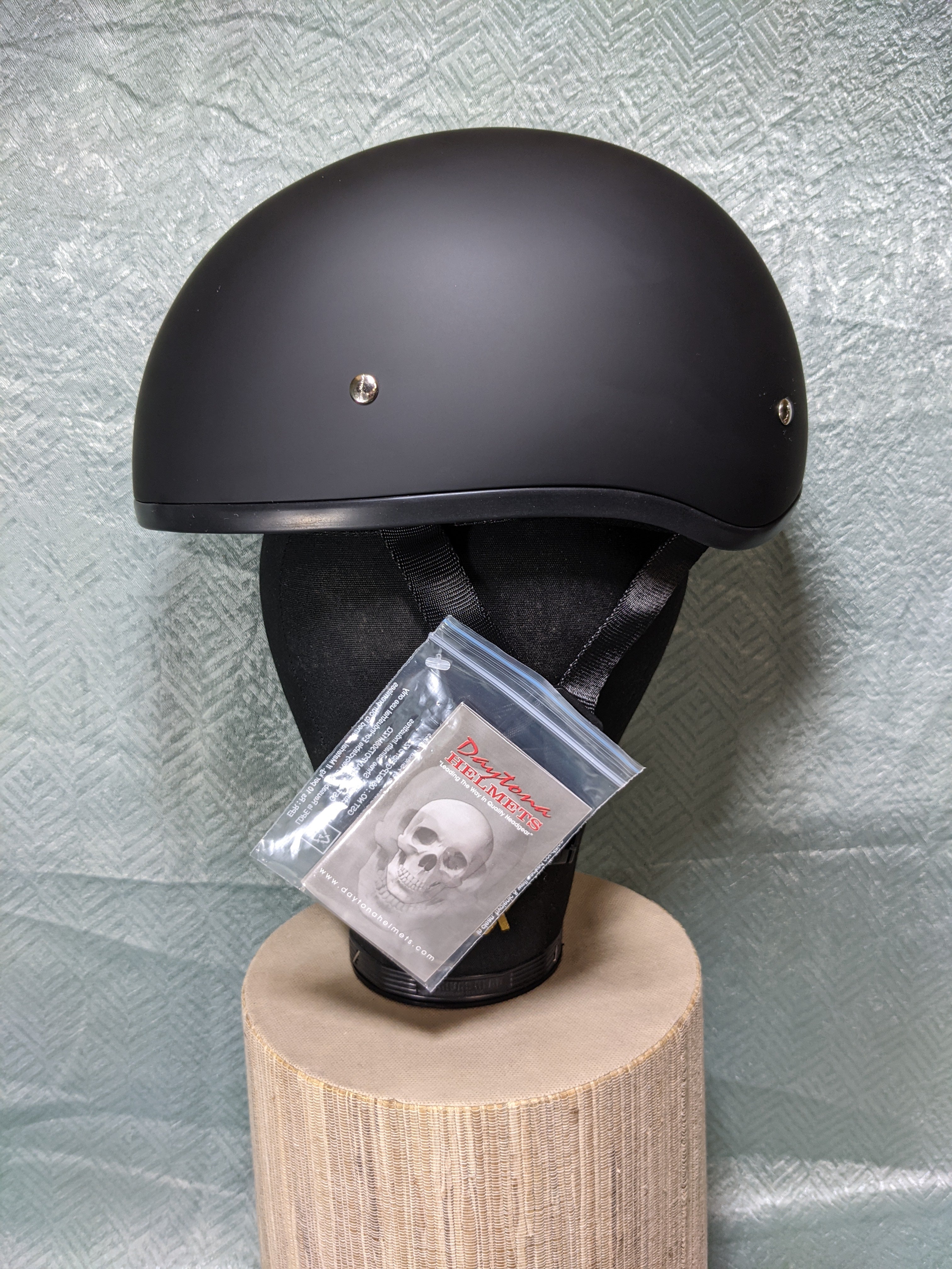 Daytona Helmets Half Cap Motorcycle Helmet Size M (6958045692087)