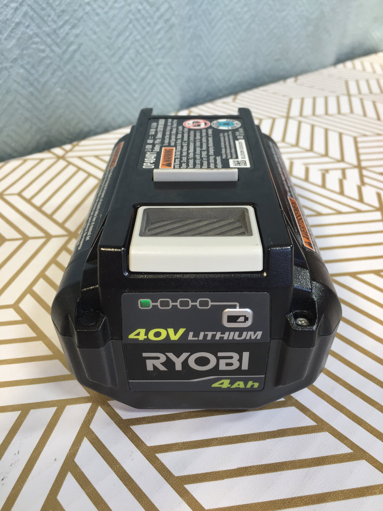 Genuine RYOBI 40V 4Ah OP40401 LithiumIon Battery Pack RDW LIQUIDATIONS
