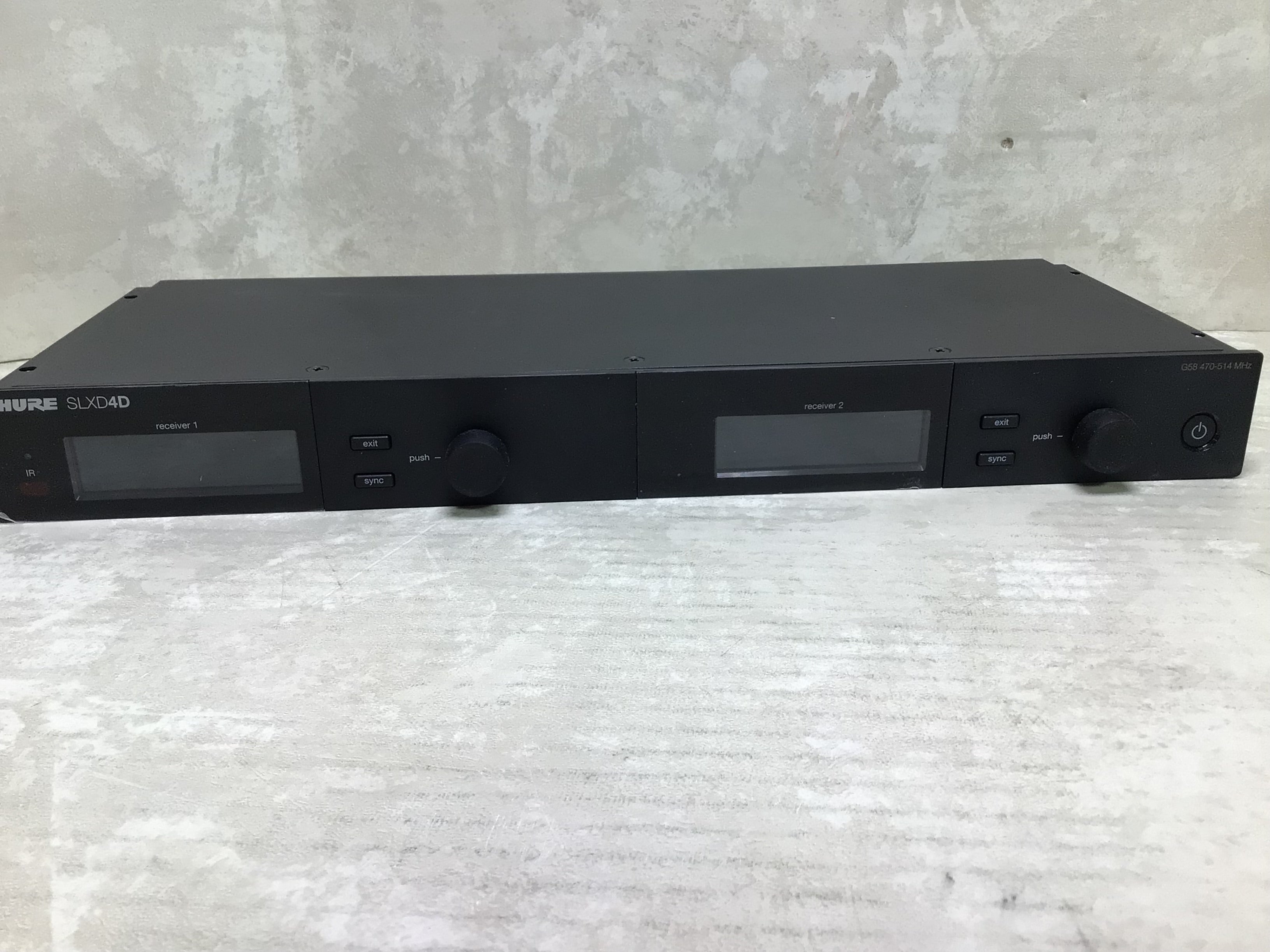 Shure Dual Channel Wireless Microphone System with 2 SM58 Handheld Mics, SLXD24D (7681518239982)