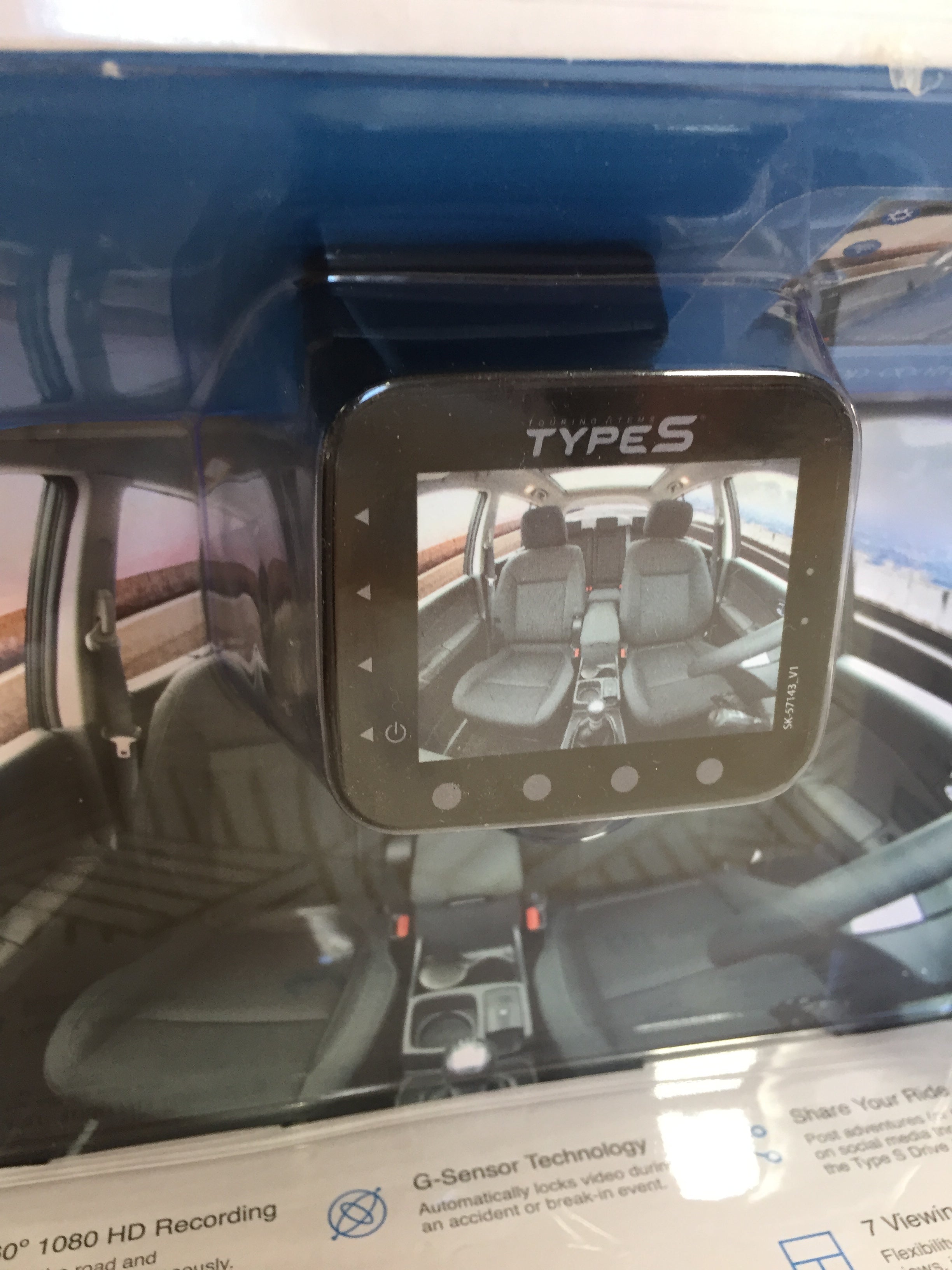 Type S | 360° Smart Dash Camera, Multiple Recording Modes, Automatic Night Vision (7876365943022)