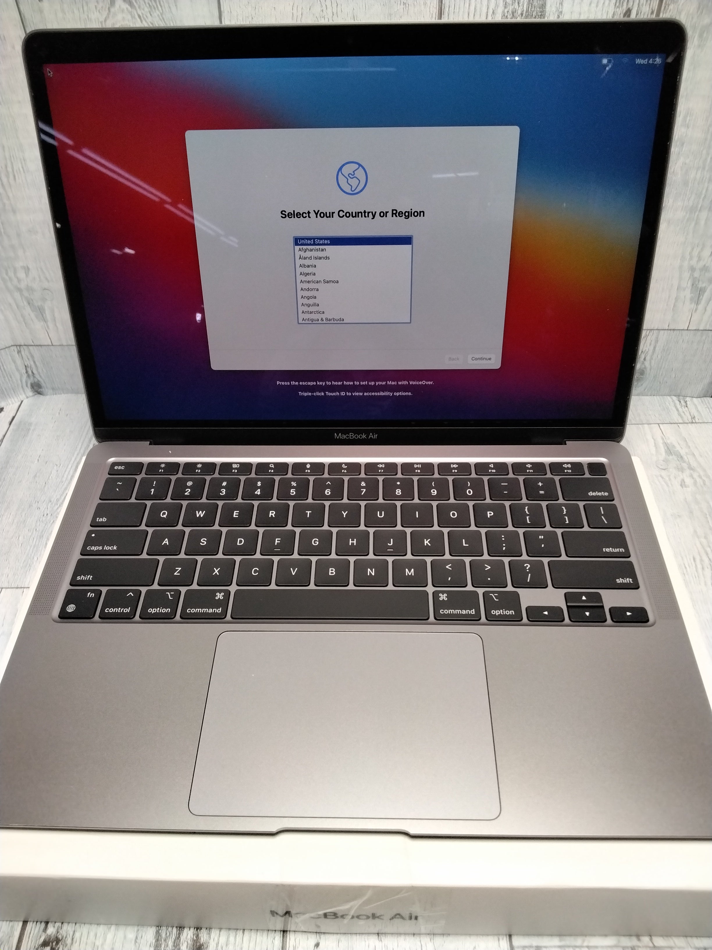 2020 Apple MacBook Air Laptop: Apple M1 Chip, 13” Retina Display, 8GB RAM, 256GB (7761868390638)