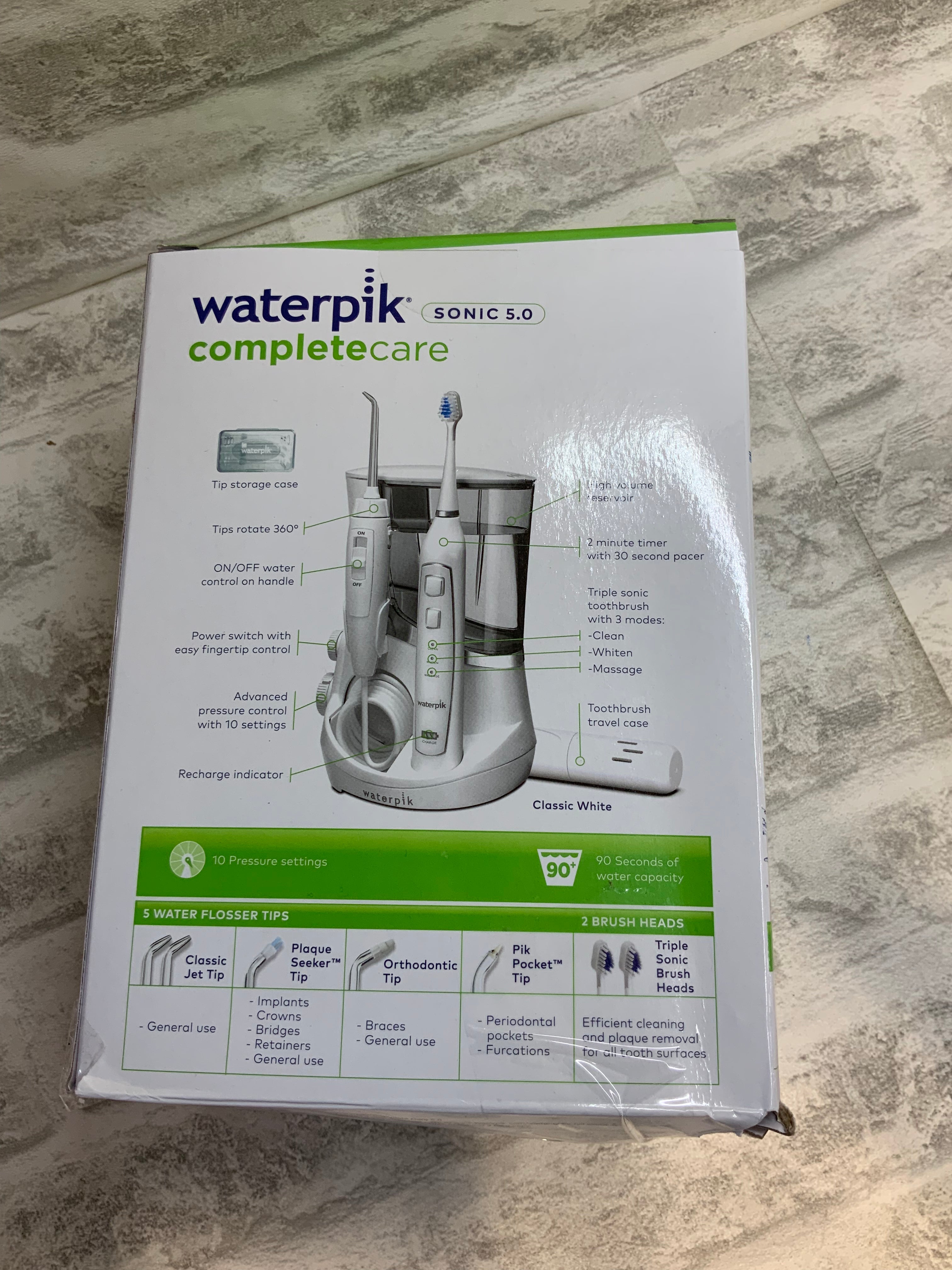 Waterpik Wp-861 Blue/White Complete Care 5.0 (7571325288686)