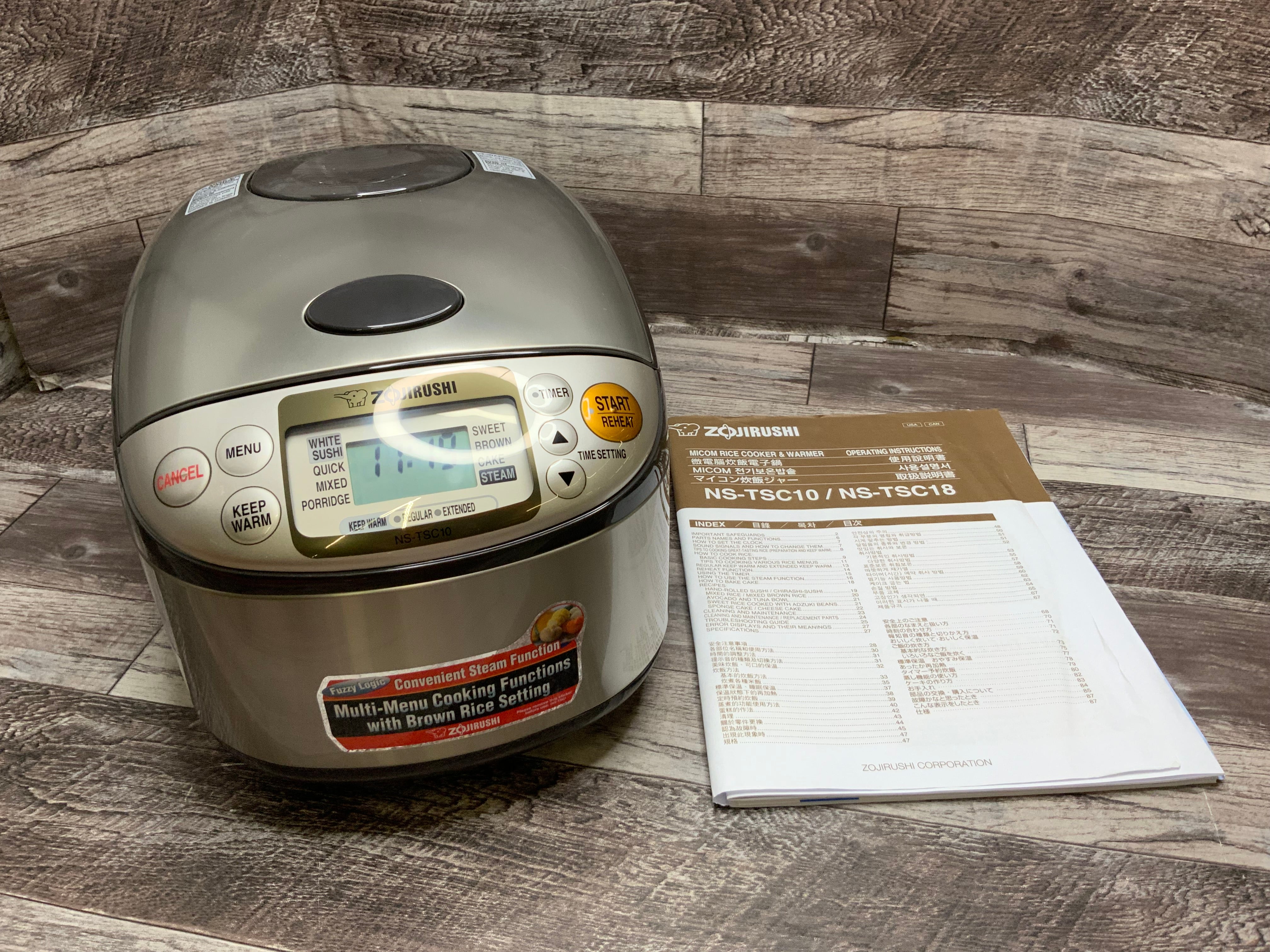 Zojirushi NSTSC10 Rice Cooker and Warmer 5.5 Cup