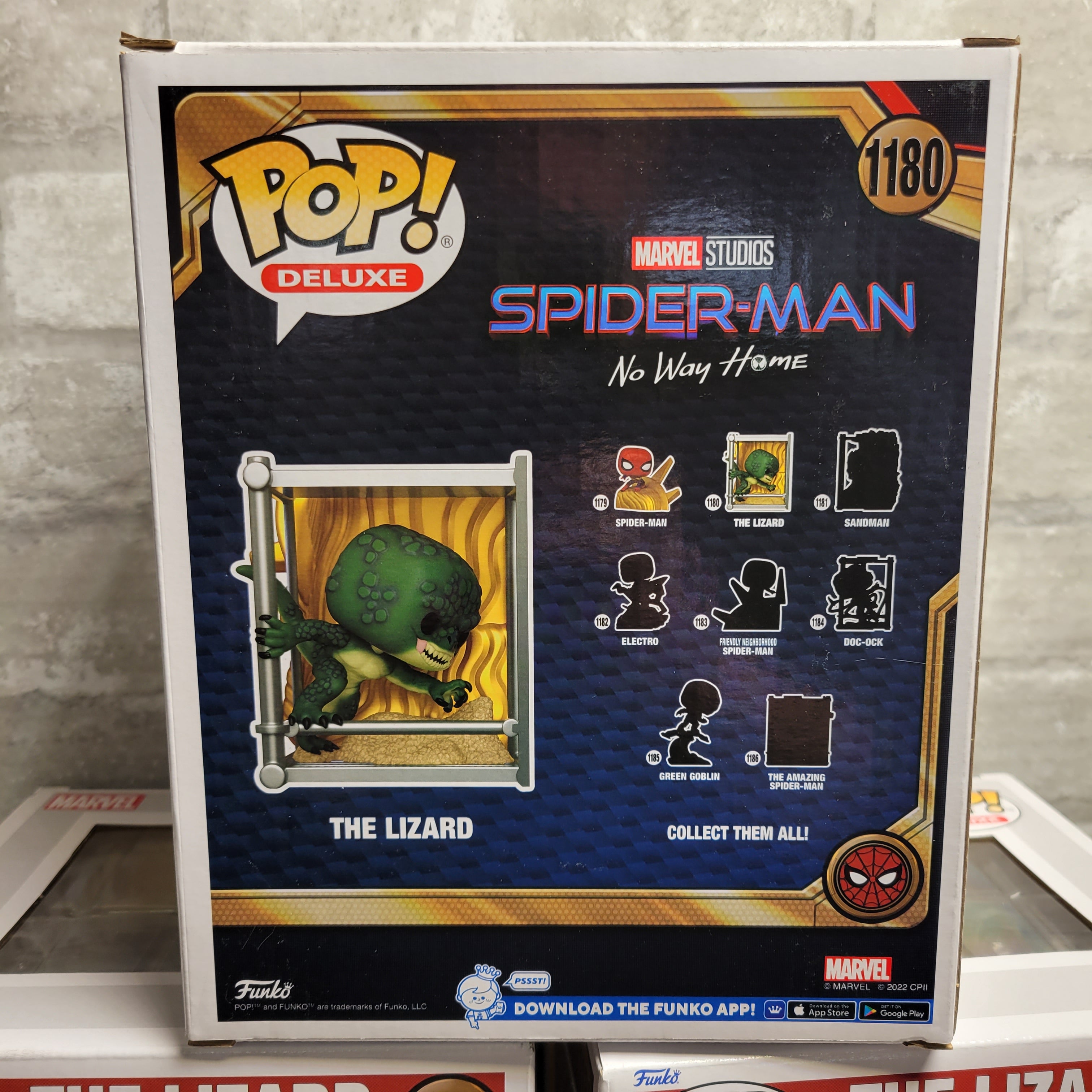 Funko Pop Deluxe Marvel Spiderman No Way Home The Lizard #1180, Lot of 5 *READ* (8041582854382)