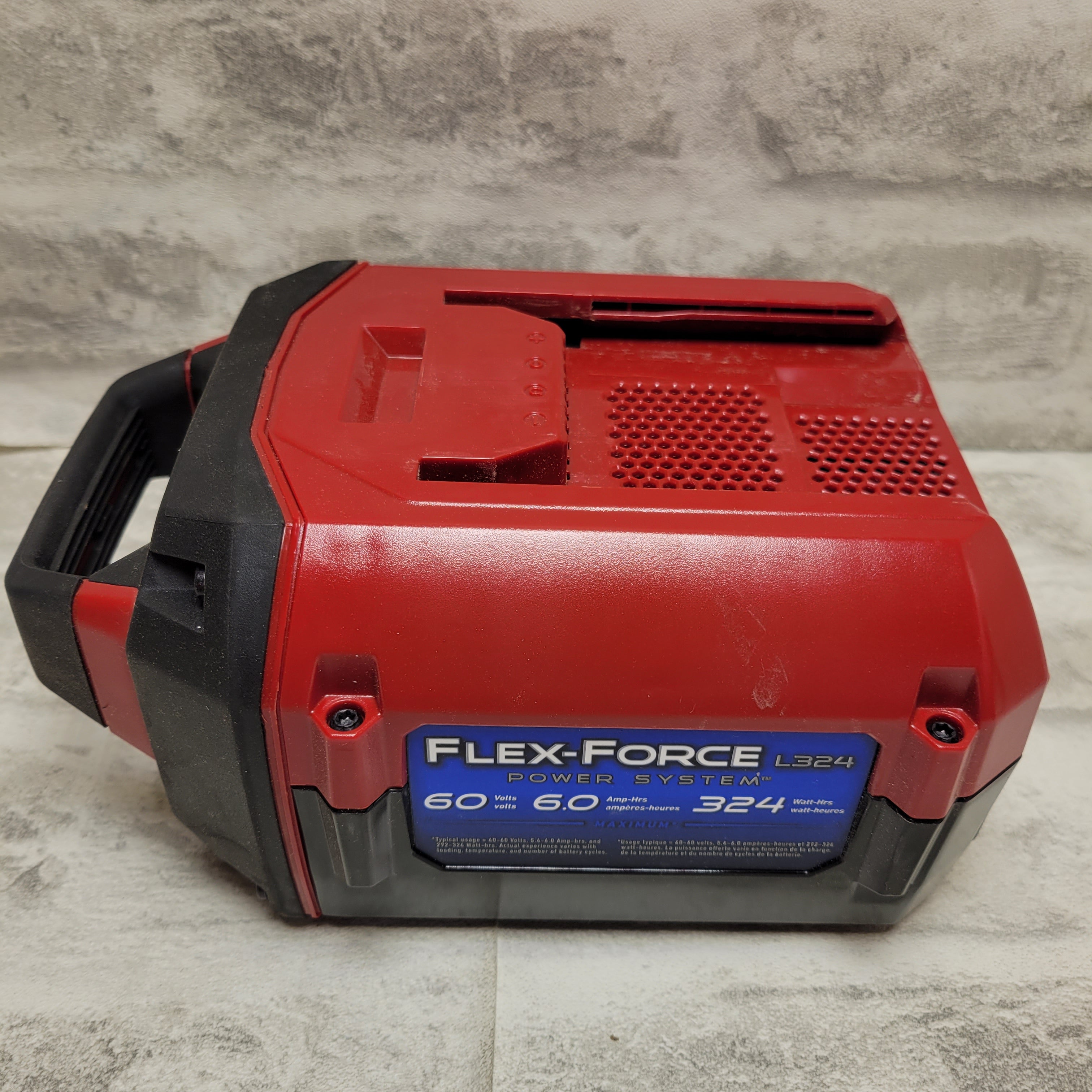Toro L324 Flex-Force 60W 6Ah Battery *FOR PARTS* (7918544716014)