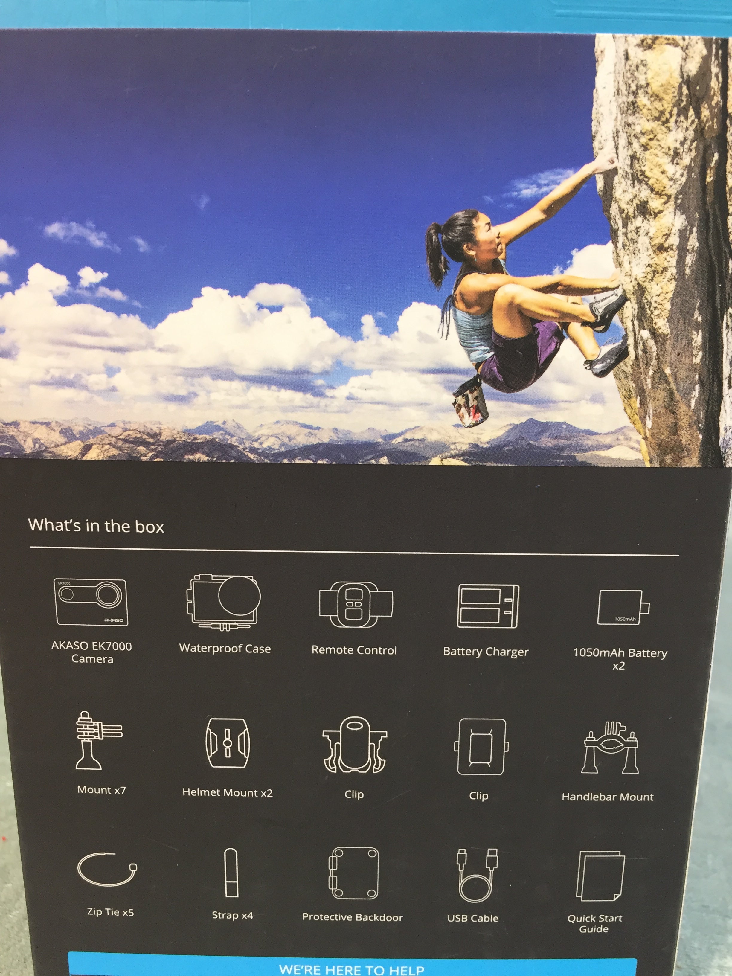 AKASO EK7000 4K30FPS Action Camera Ultra HD Underwater Camera (7575108649198)