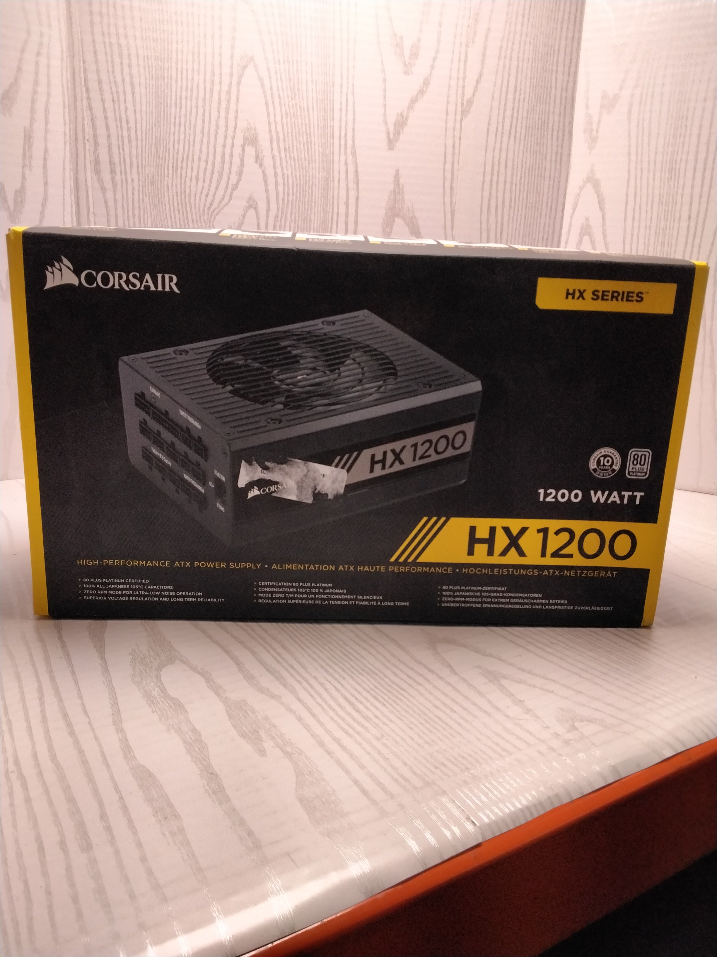 *FOR PARTS, UNTESTED*Corsair HX Series, HX1200, Model Number: CP-9020140-NA (7891982057710)