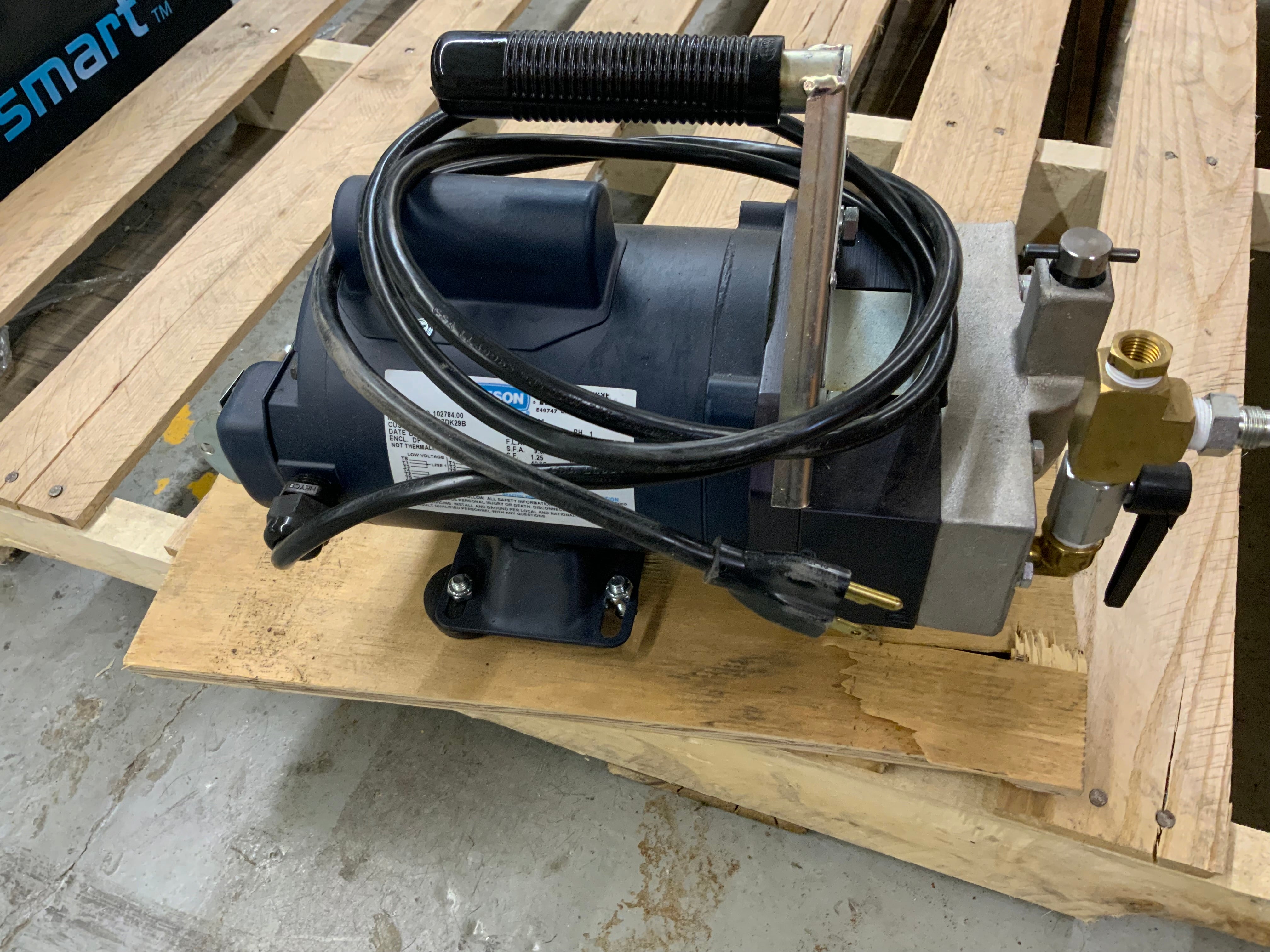 Wheeler-Rex 39300 Electric Hydrostatic Test Pump (8191686574318)
