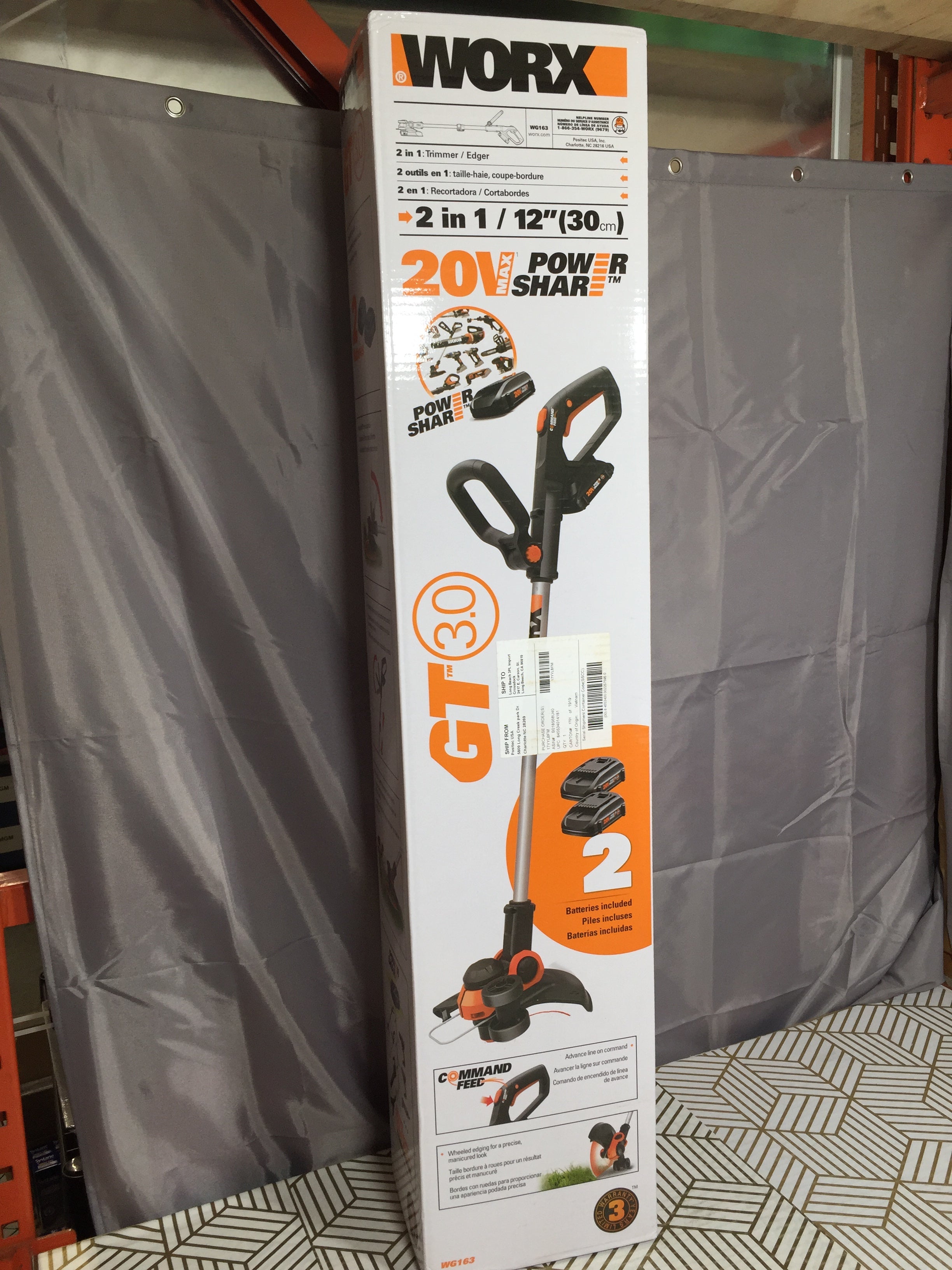Worx WG163 GT 3.0 20V PowerShare 12