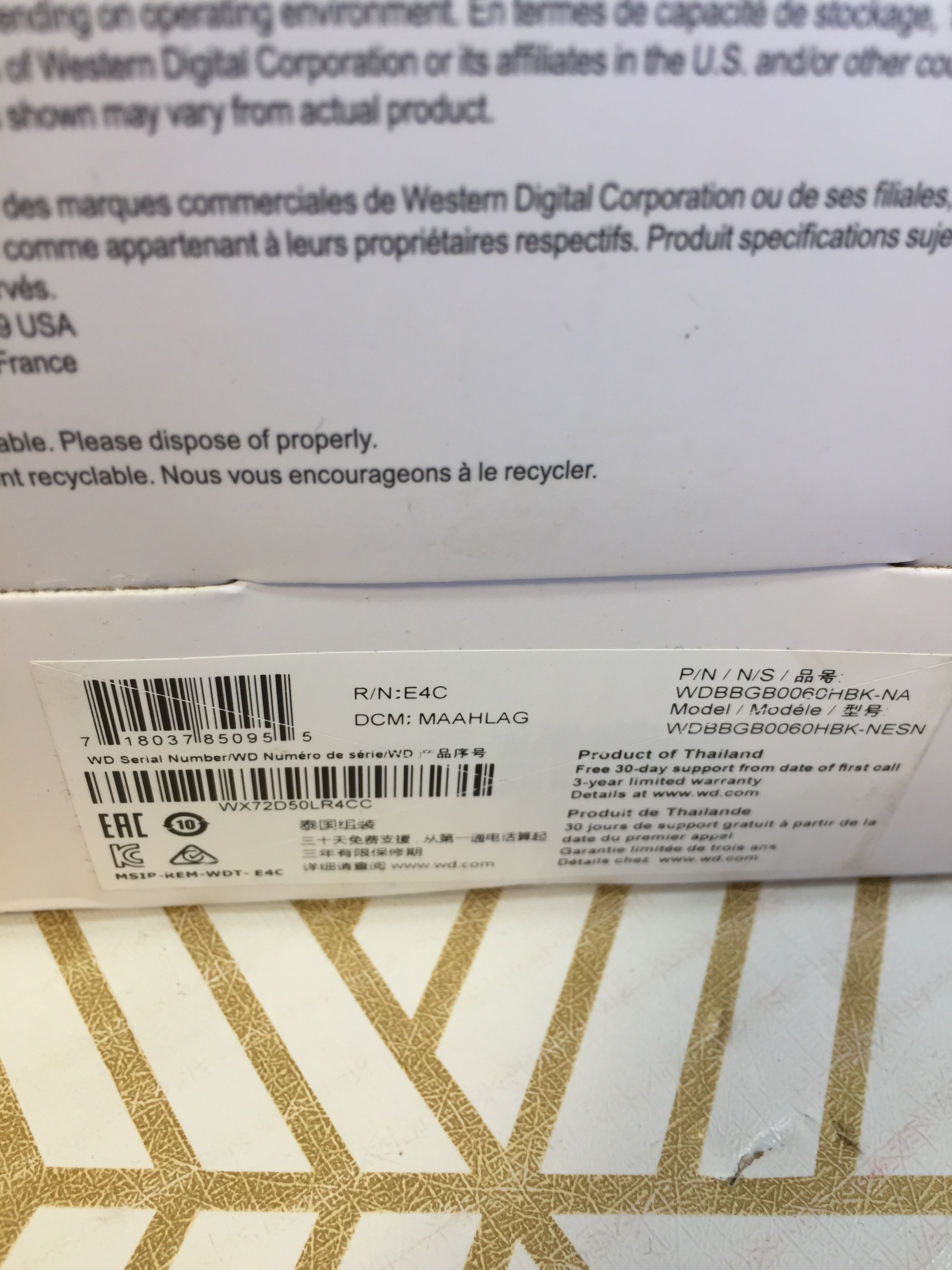 WD 6TB My Book Desktop External Hard Drive, USB 3.0 - WDBBGB0060HBK-NESN (7921474535662)