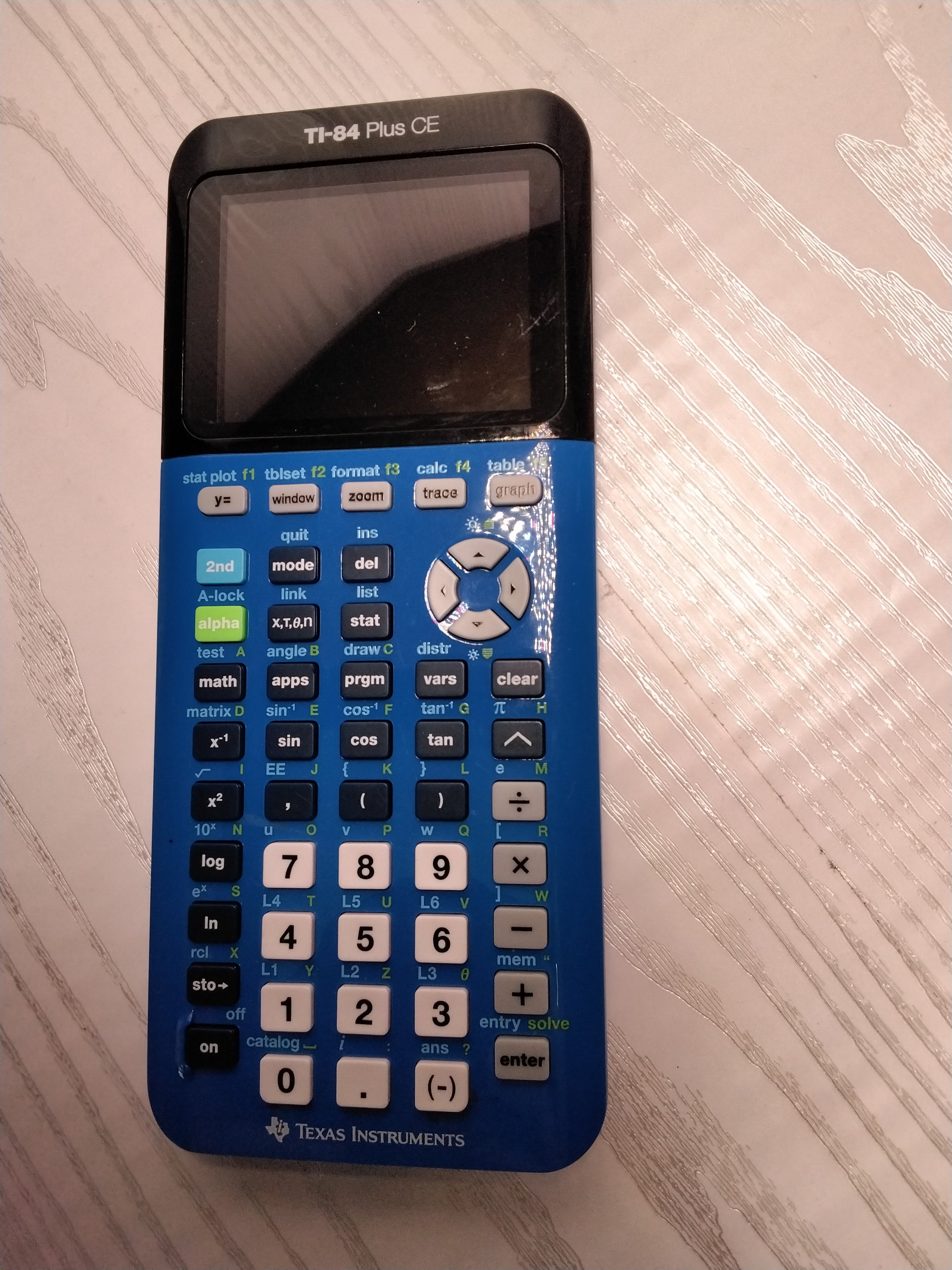 Texas Instruments TI-84 Plus CE Lightning Graphing Calculator (7704097390830)