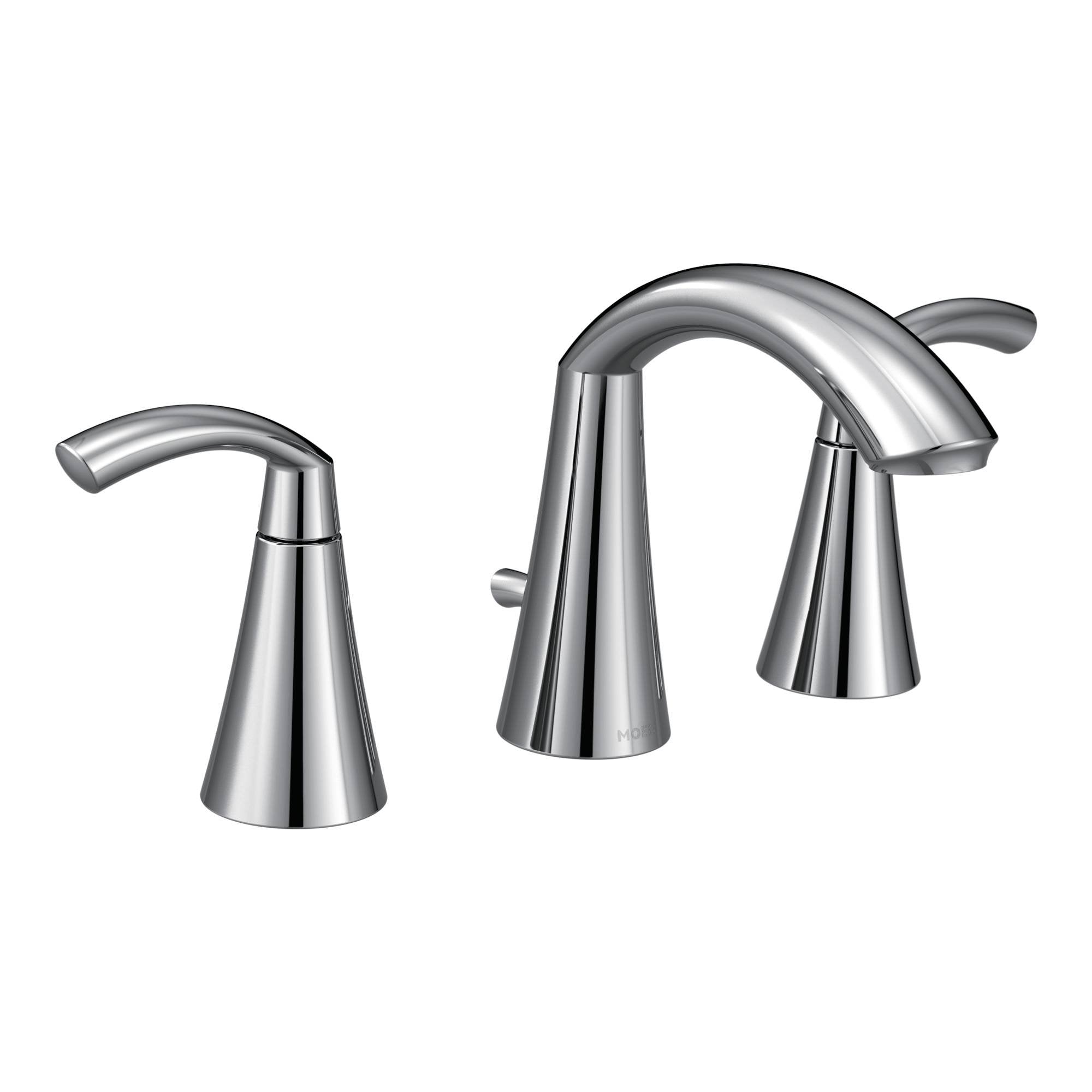 Moen T6173 Glyde Two-Handle Widespread Bathroom Sink Faucet- Valve Required (7629578076398)