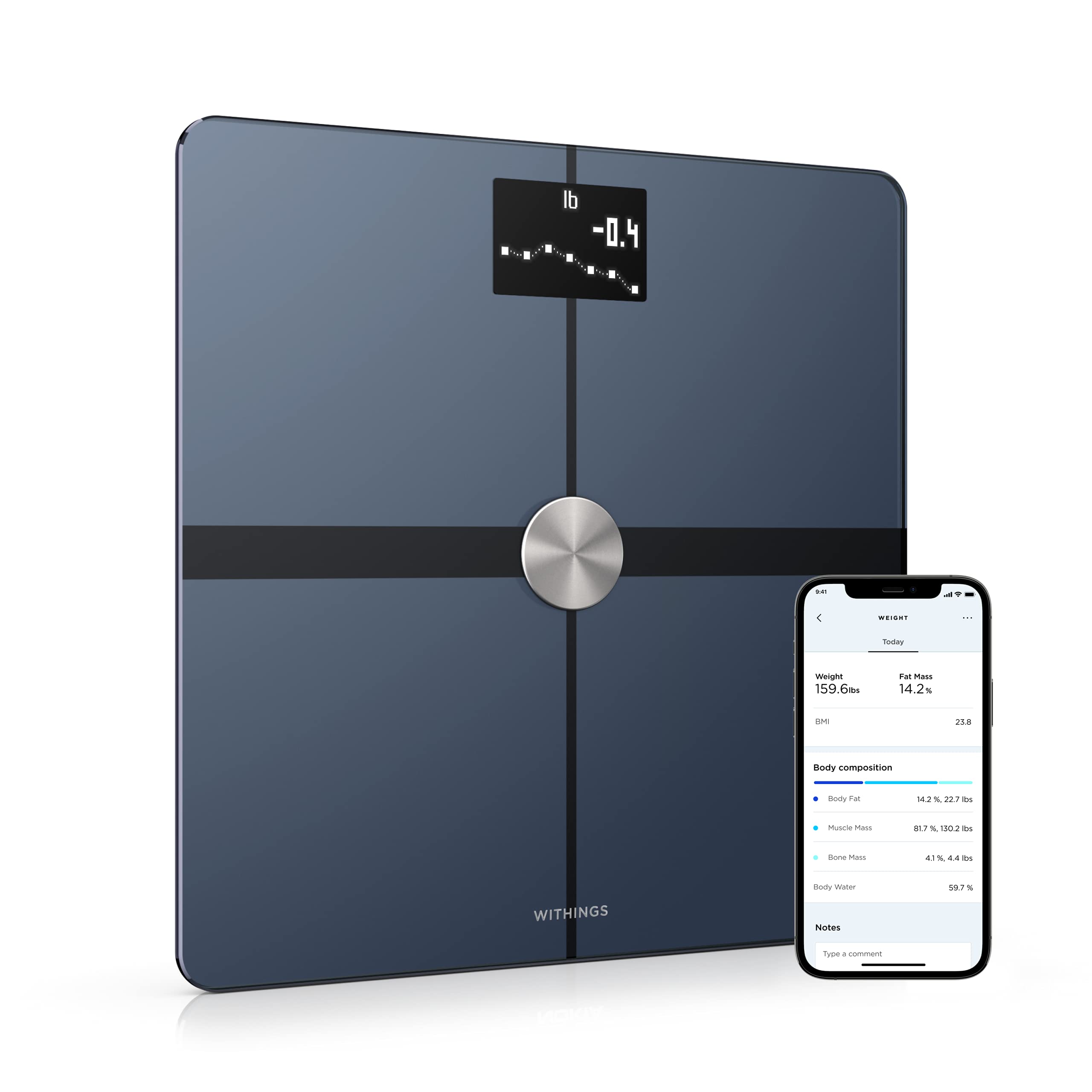 Withings Body+ - Digital Wi-Fi Smart Scale (7546465779950)