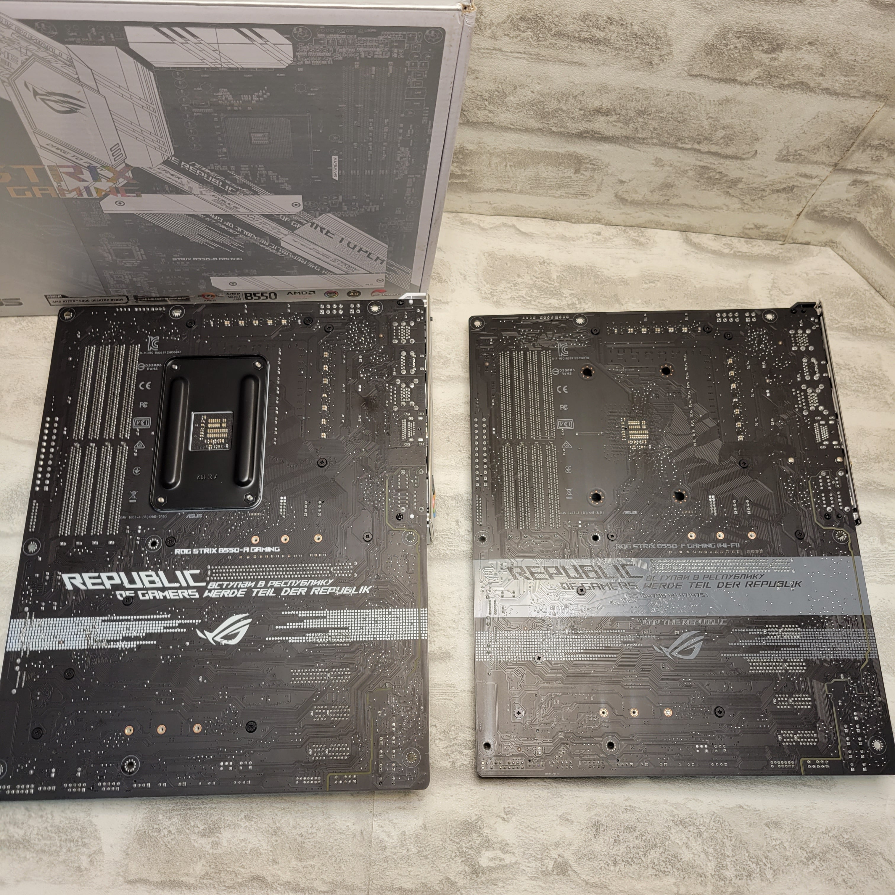 *FOR PARTS* ASUS ROG Strix B550-A & B550-F Gaming AMD AM4 Motherboard (7885881966830)