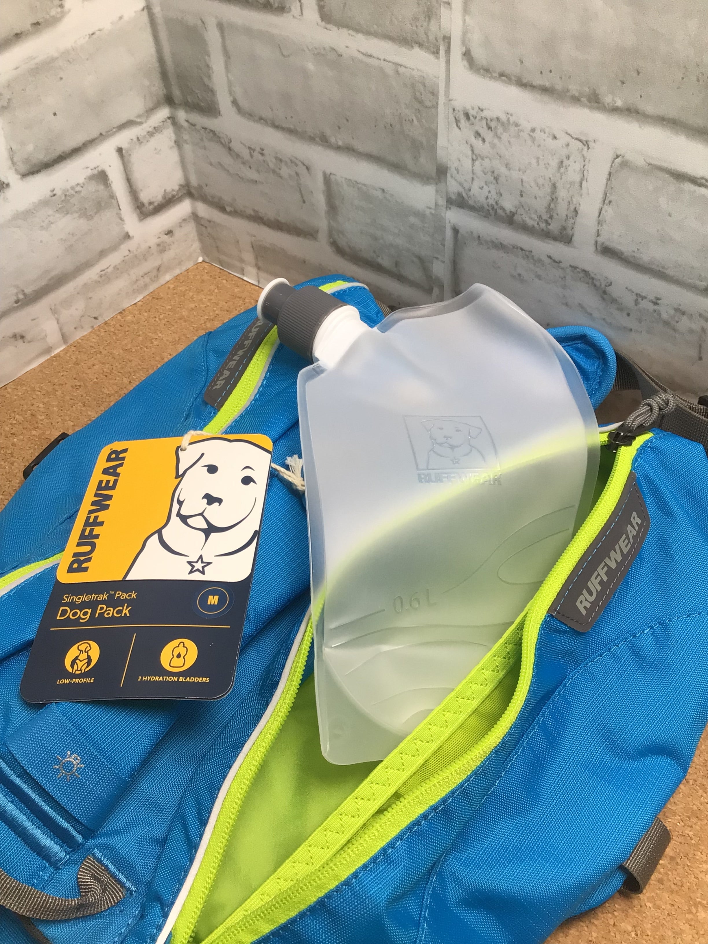 Ruffwear, Singletrak Dog Pack, Hiking Backpack with Hydration Bladders