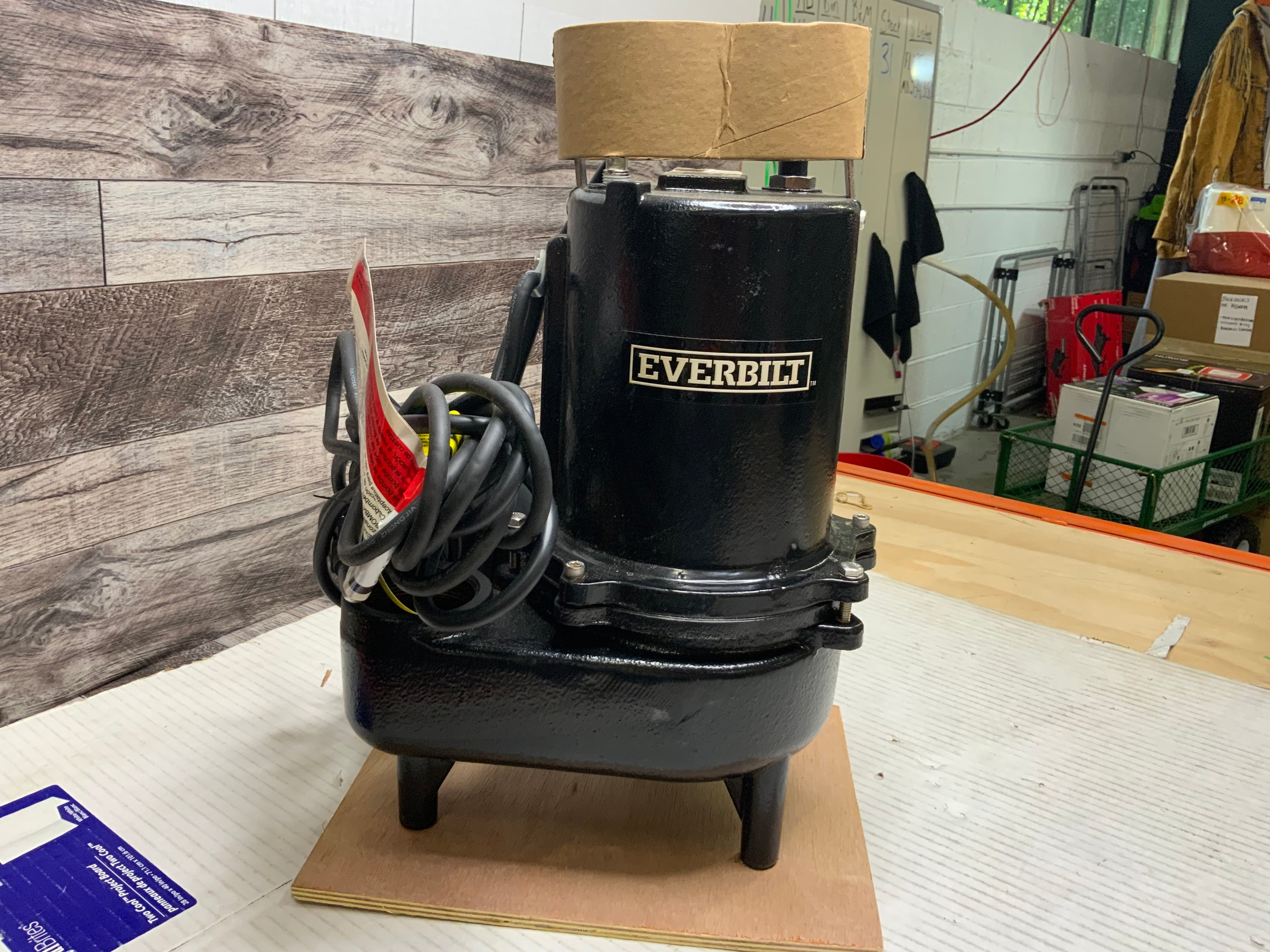 Everbilt Professional Submersible 3/4 HP Sewage Ejector Pump