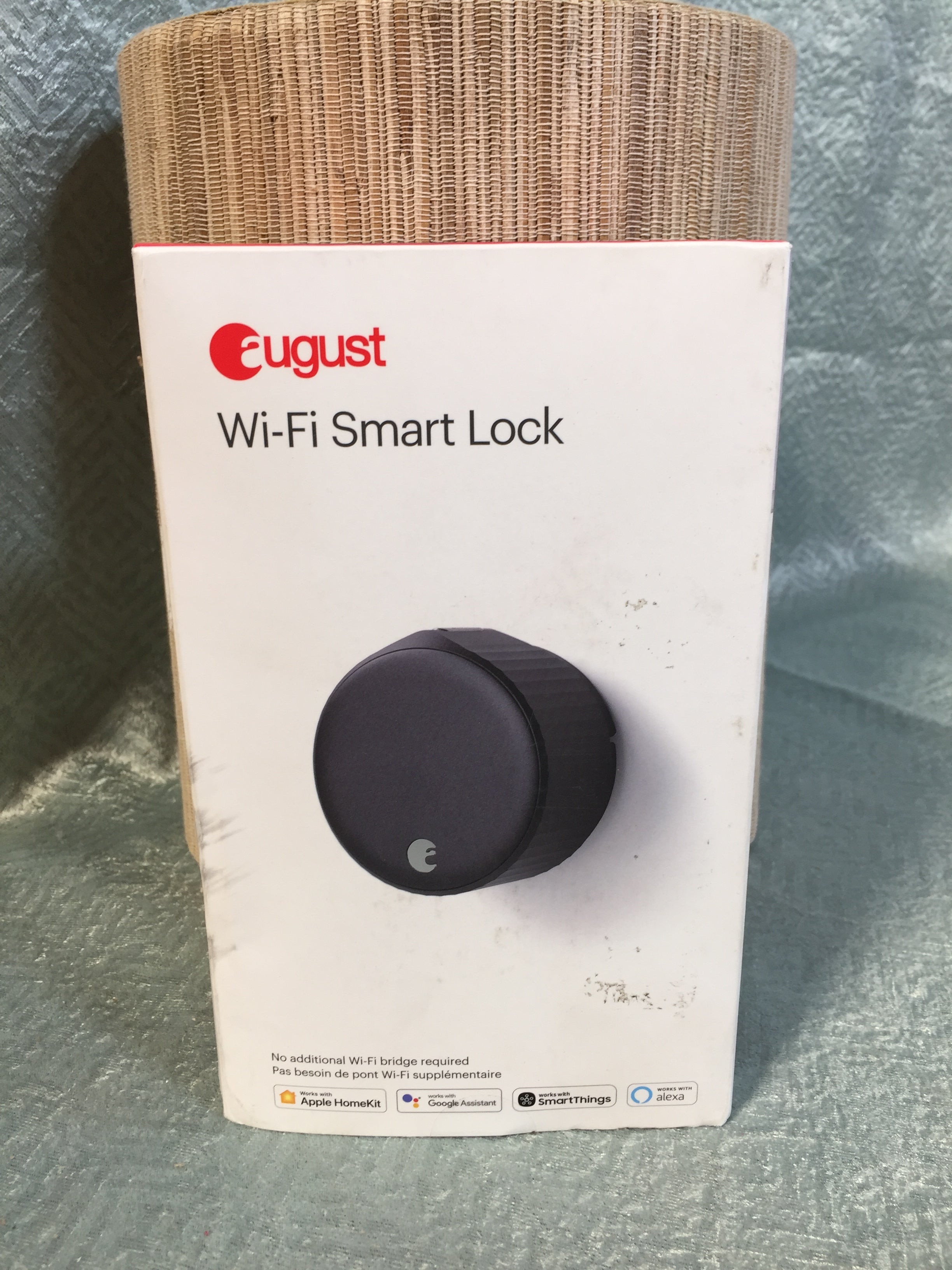 August Wi-Fi, (4th Generation) Smart Lock – Matte Black (7578185531630)