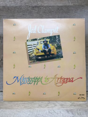 Jed Clampit - Mississippi to Arizona / 1985 Private Press Hippie Folk w/ Insert (6922740334775)