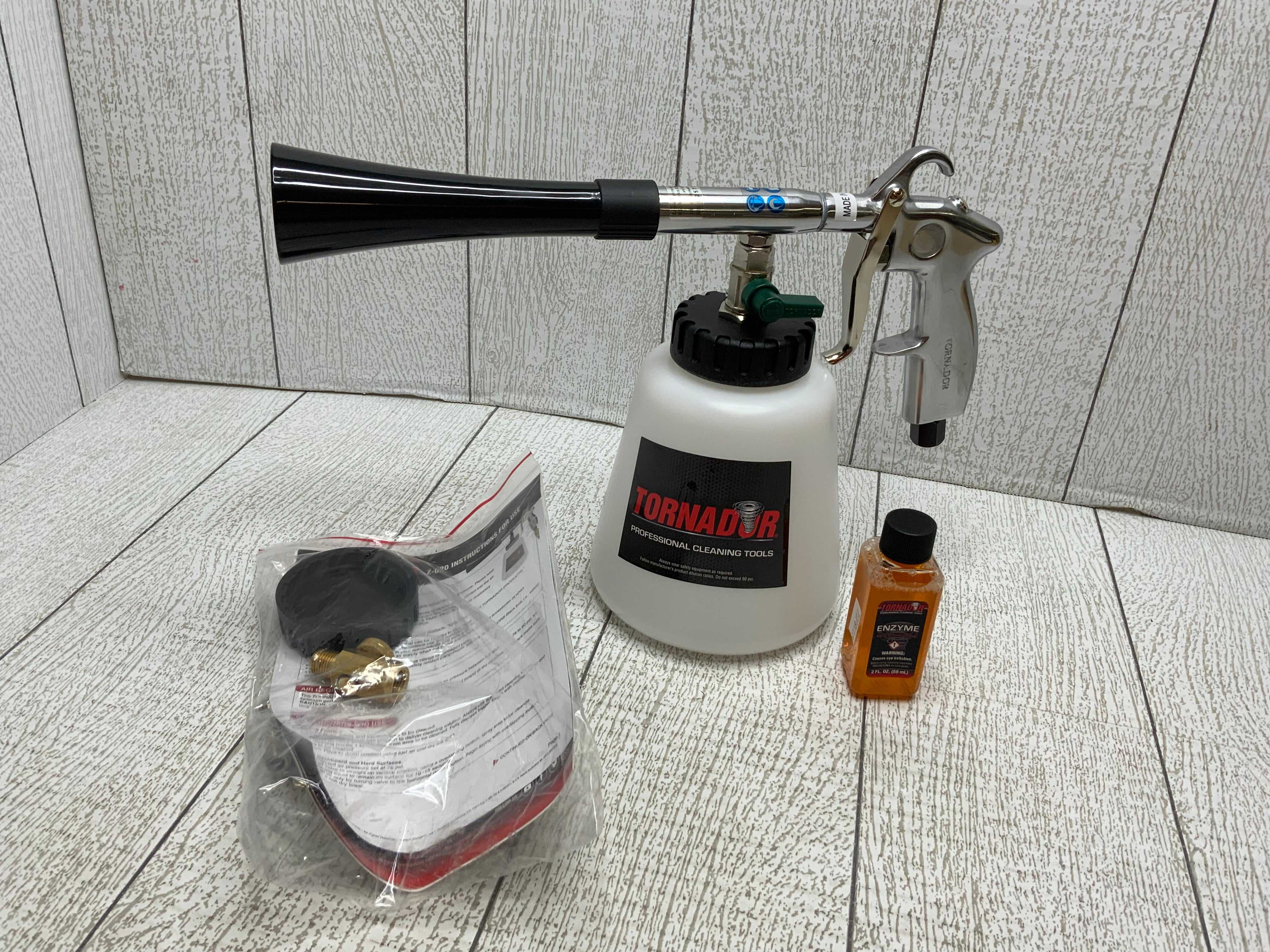 Tornador Z-020 Black Professional Cleaning Gun Starter Kit (8051620151534)